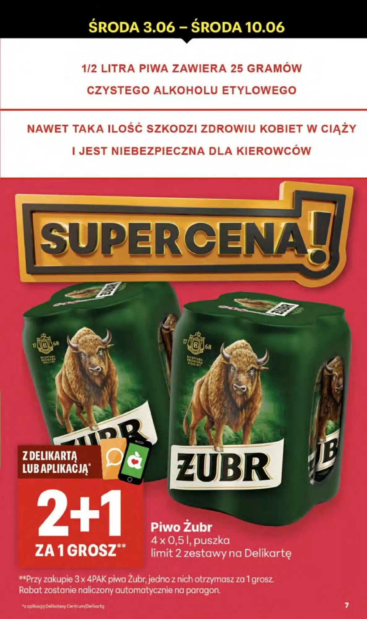 Gazetka promocyjna Delikatesy Centrum  ważna od 03.06.2026 - Strona 7.