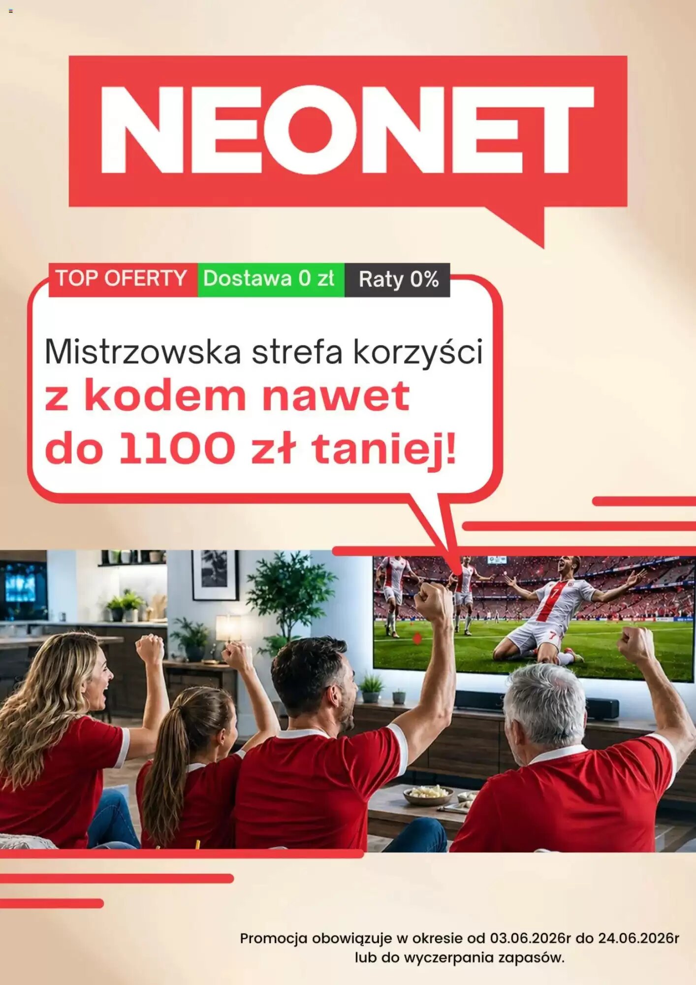 Gazetka promocyjna Neonet  ważna od 03.06.2026 - Strona 1.