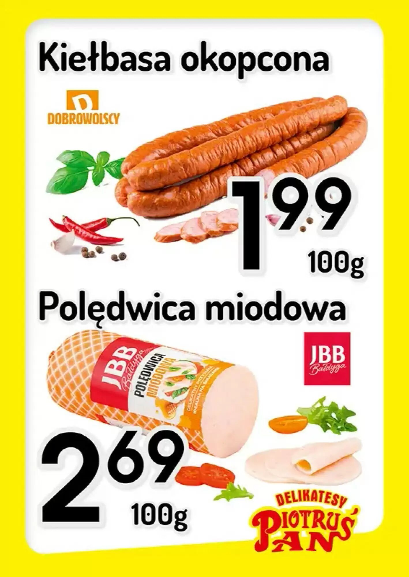 Gazetka promocyjna Delikatesy Piotruś Pan  ważna od 03.06.2026 - Strona 1.
