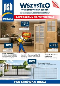 Gazetka promocyjna Mrówka  ważna od 03.06.2026