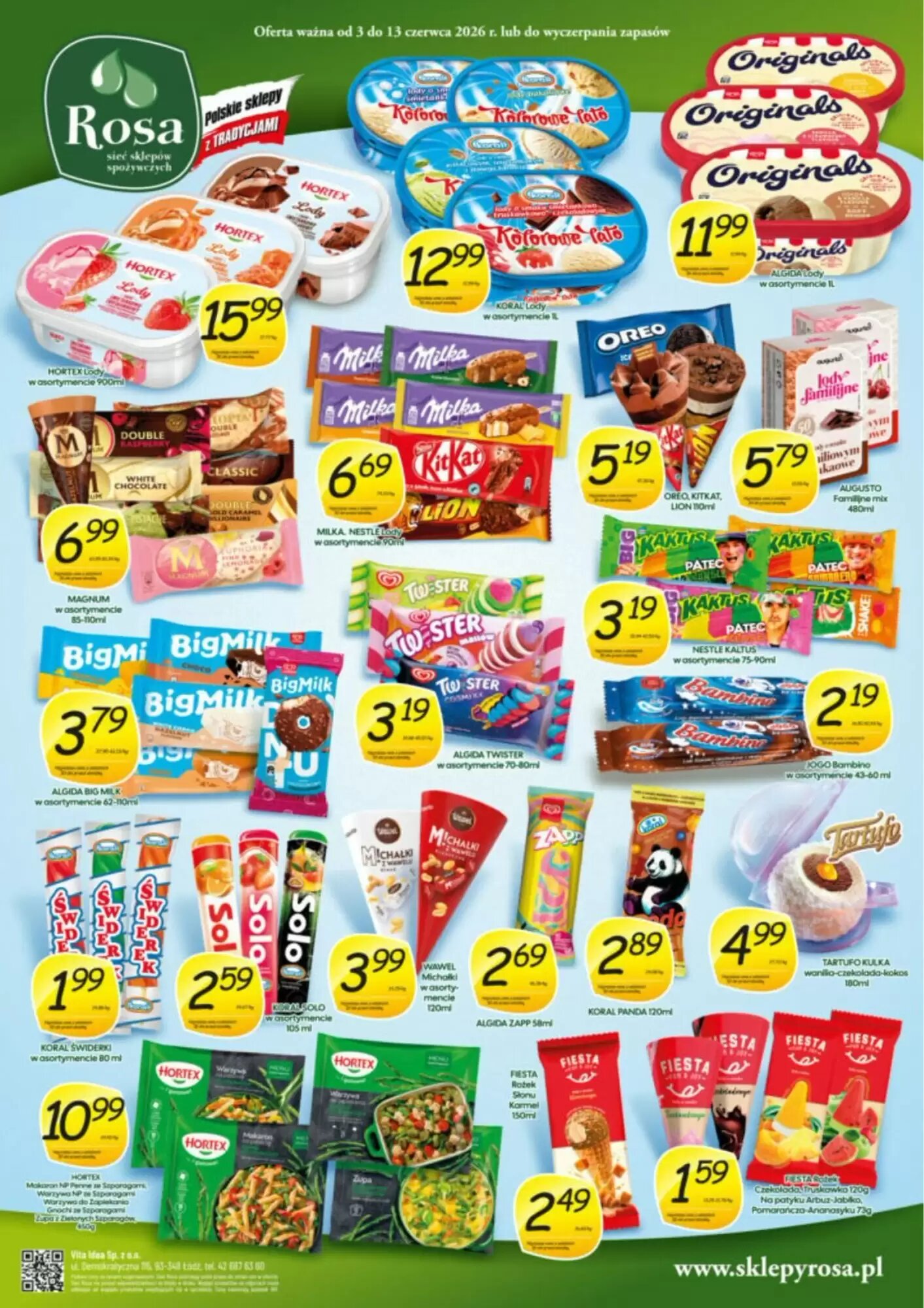 Gazetka promocyjna Rosa  ważna od 03.06.2026 - Strona 1.