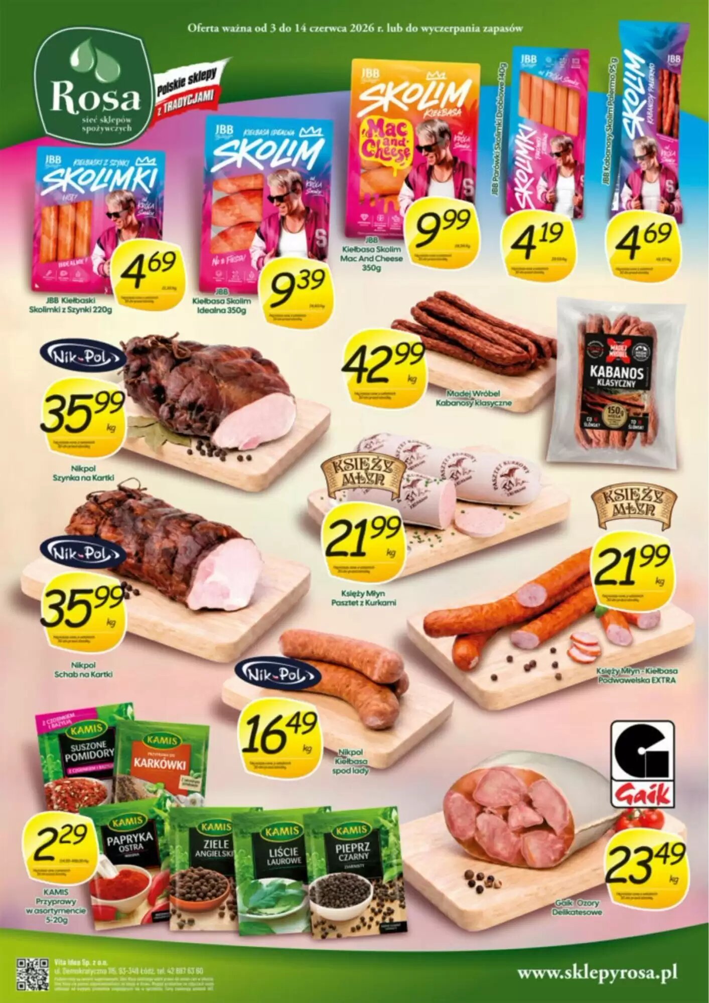 Gazetka promocyjna Rosa  ważna od 03.06.2026 - Strona 4.