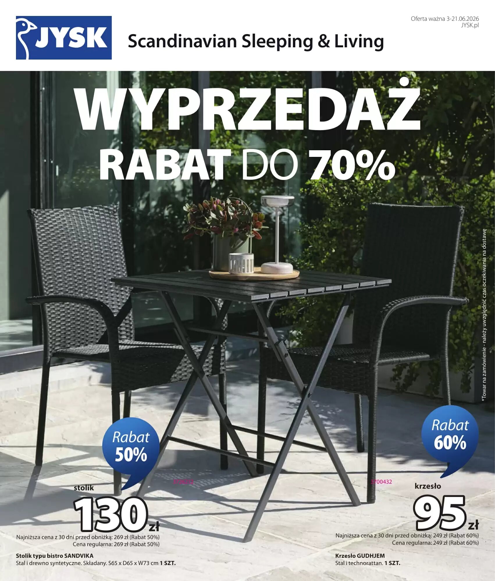 Gazetka promocyjna JYSK  ważna od 03.06.2026 - Strona 1.