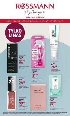 Gazetka promocyjna Rossmann  ważna od 03.06.2026
