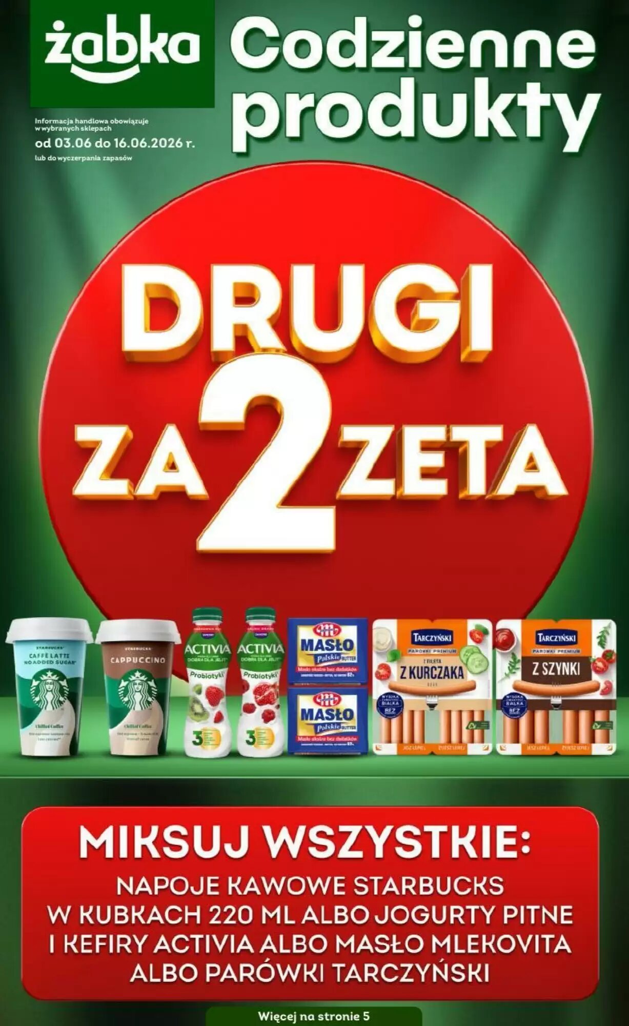 Gazetka promocyjna Żabka  ważna od 03.06.2026 - Strona 1.