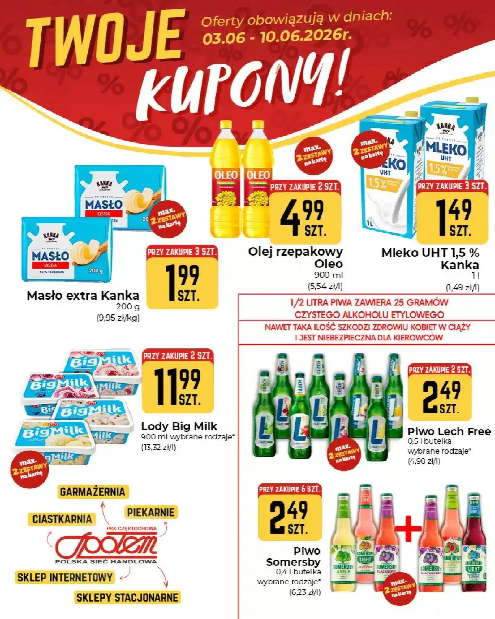 Gazetka promocyjna Społem  ważna od 03.06.2026 - Strona 3.