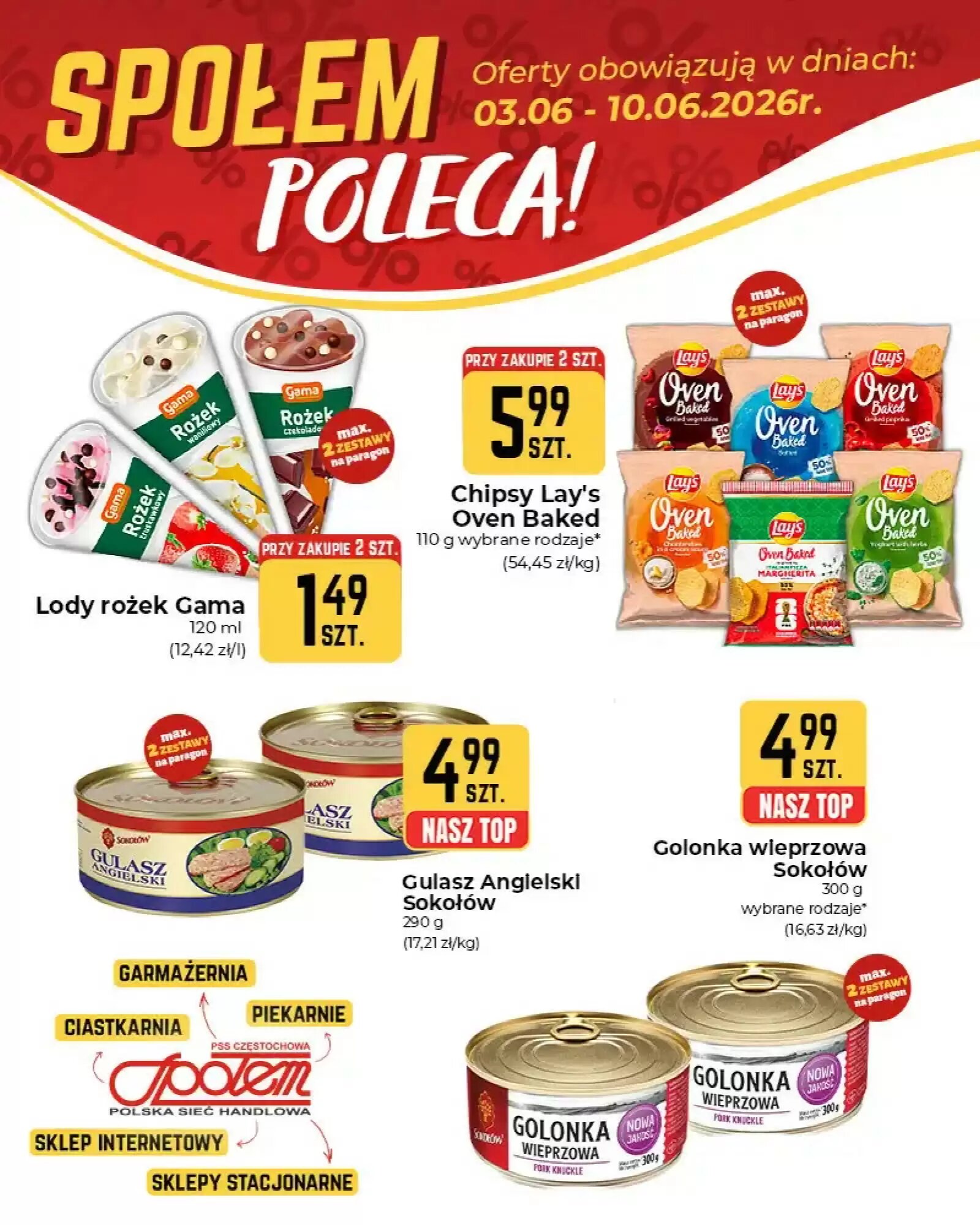 Gazetka promocyjna Społem  ważna od 03.06.2026 - Strona 4.