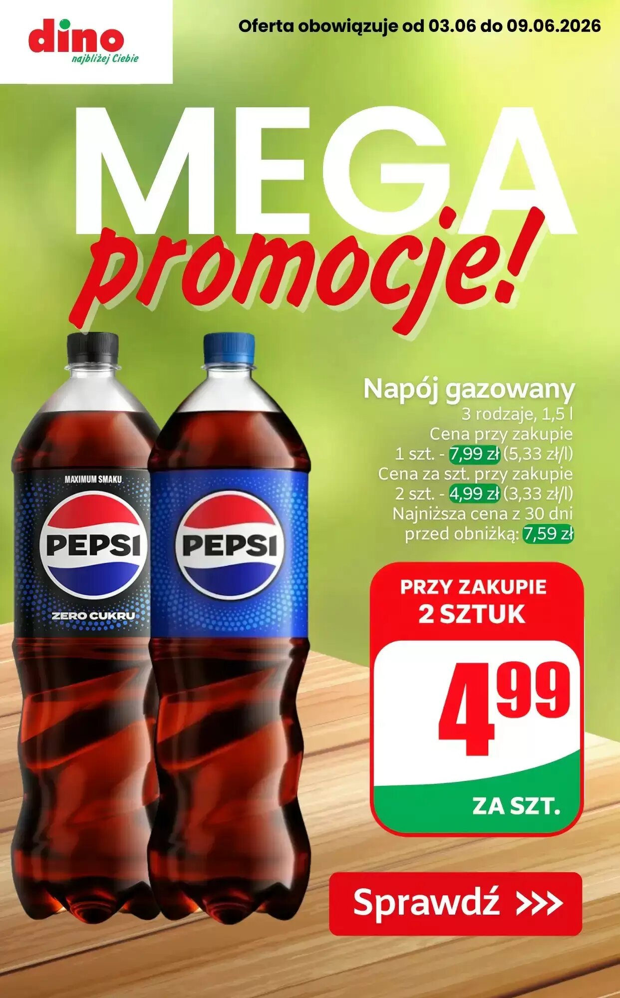 Gazetka promocyjna Dino  ważna od 03.06.2026 - Strona 1.
