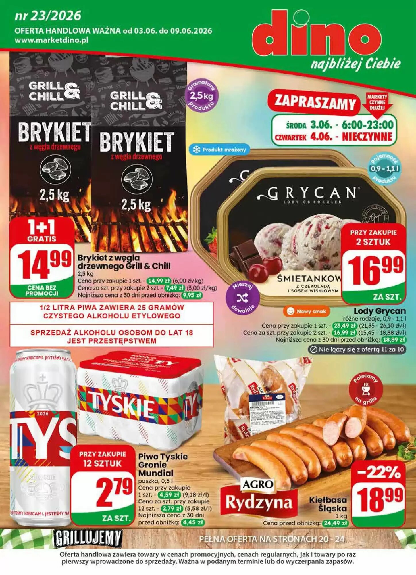 Gazetka promocyjna Dino  ważna od 03.06.2026 - Strona 1.
