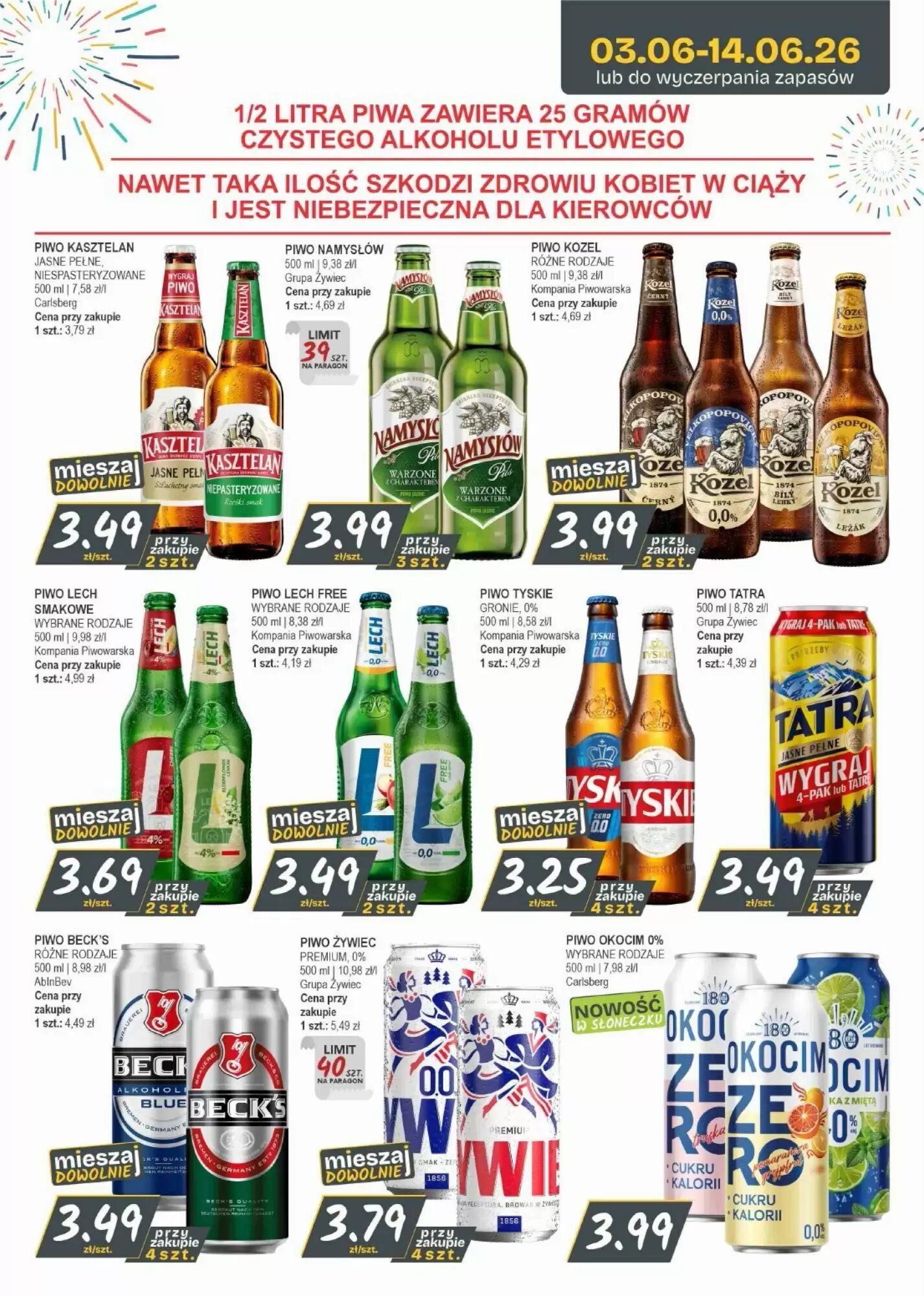 Gazetka promocyjna Słoneczko  ważna od 03.06.2026 - Strona 10.