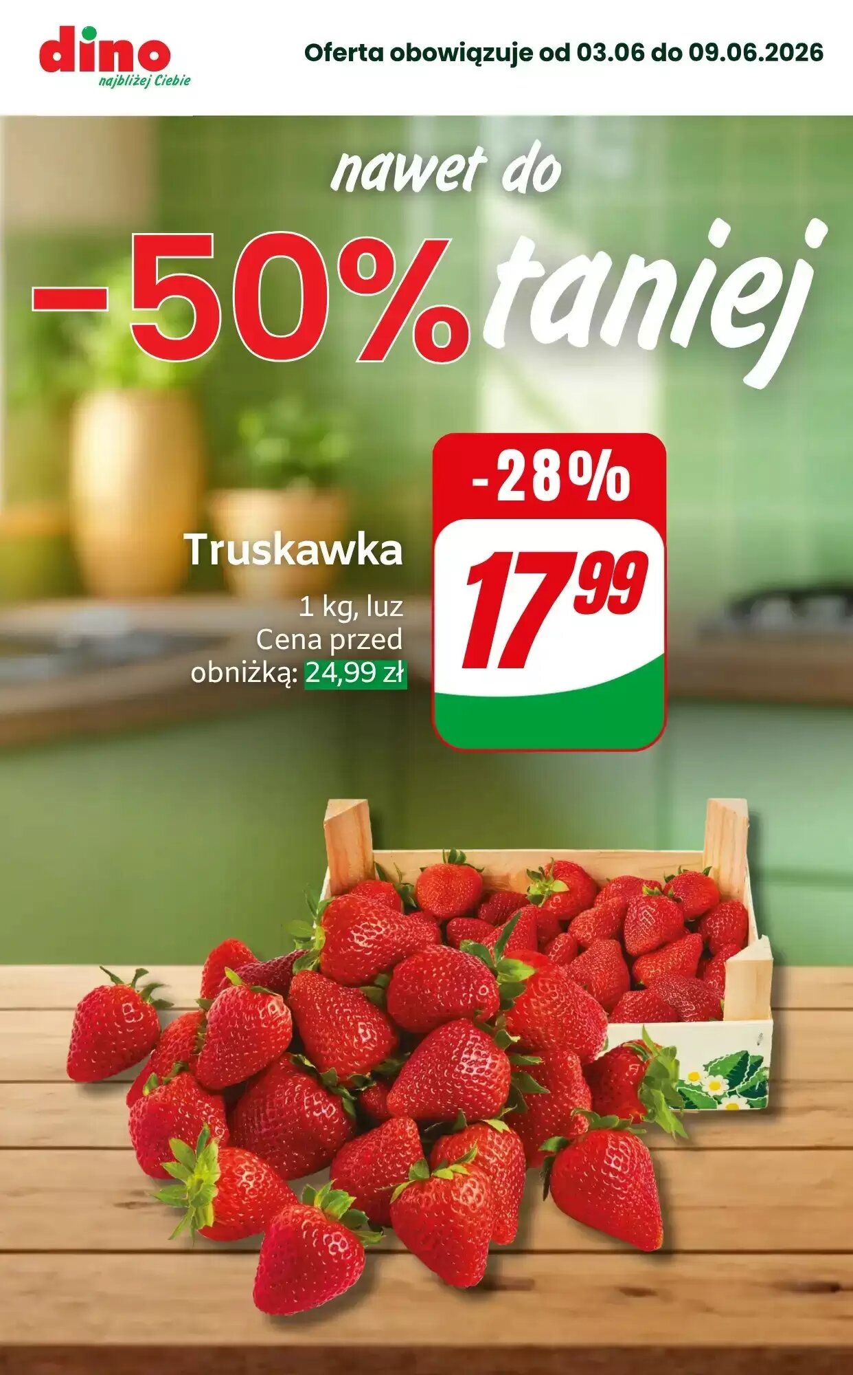 Gazetka promocyjna Dino  ważna od 04.06.2026 - Strona 1.