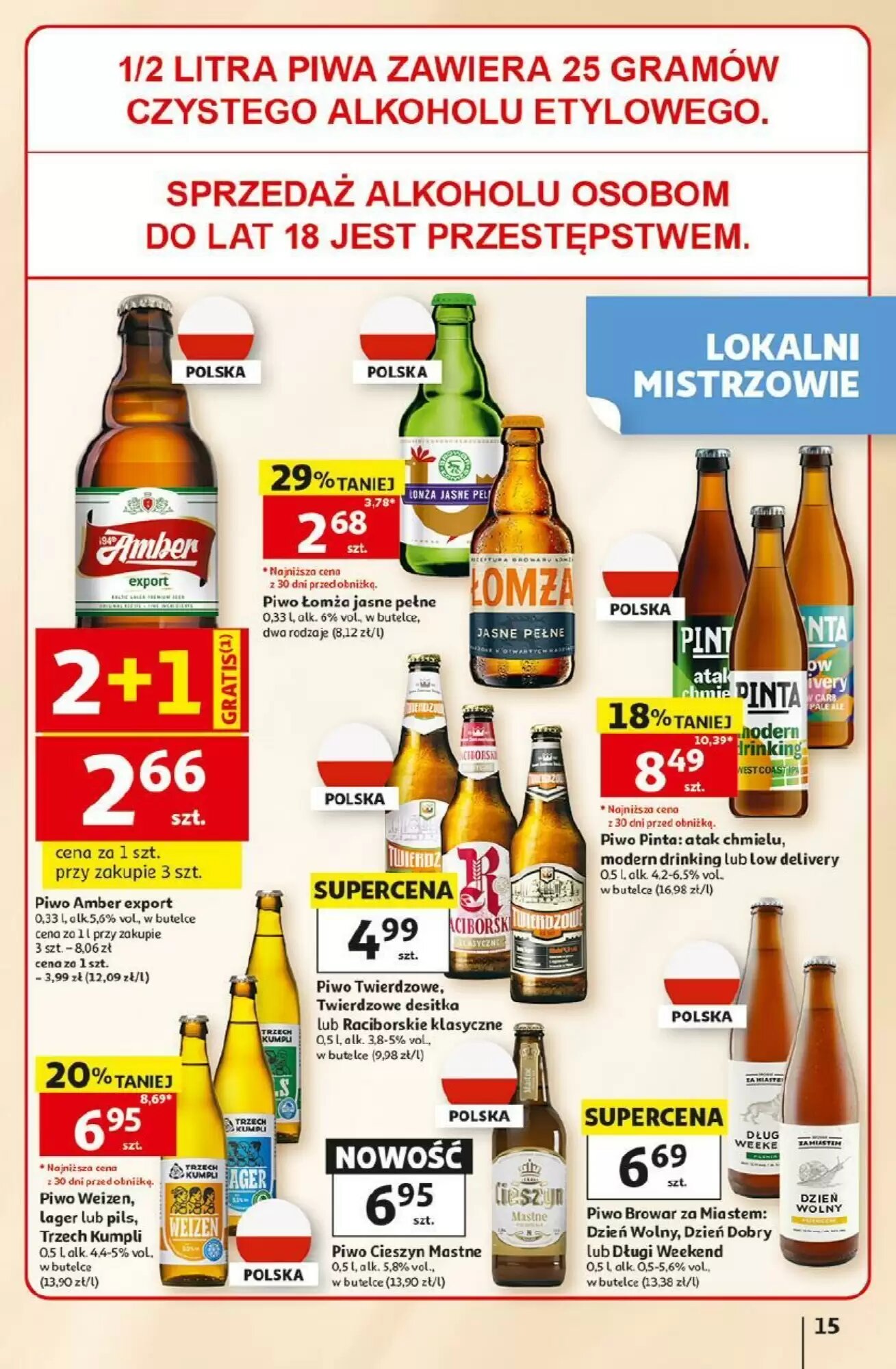 Gazetka promocyjna Auchan  ważna od 05.06.2026 - Strona 15.