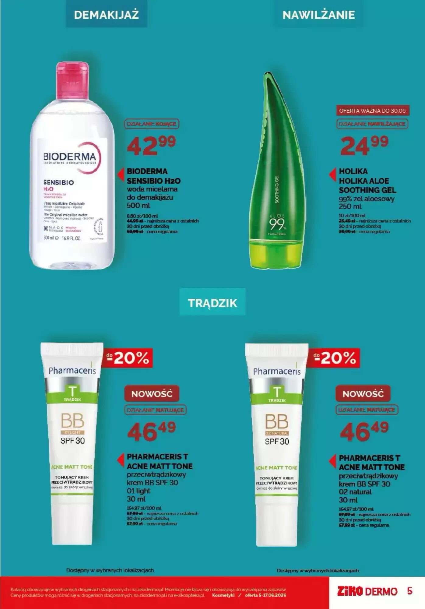 Gazetka promocyjna Ziko Dermo  ważna od 05.06.2026 - Strona 5.