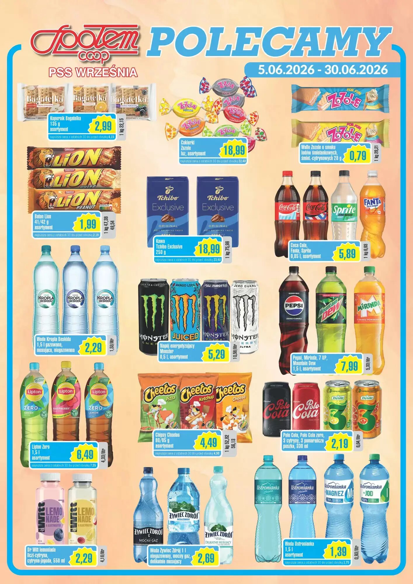 Gazetka promocyjna Społem  ważna od 05.06.2026 - Strona 1.