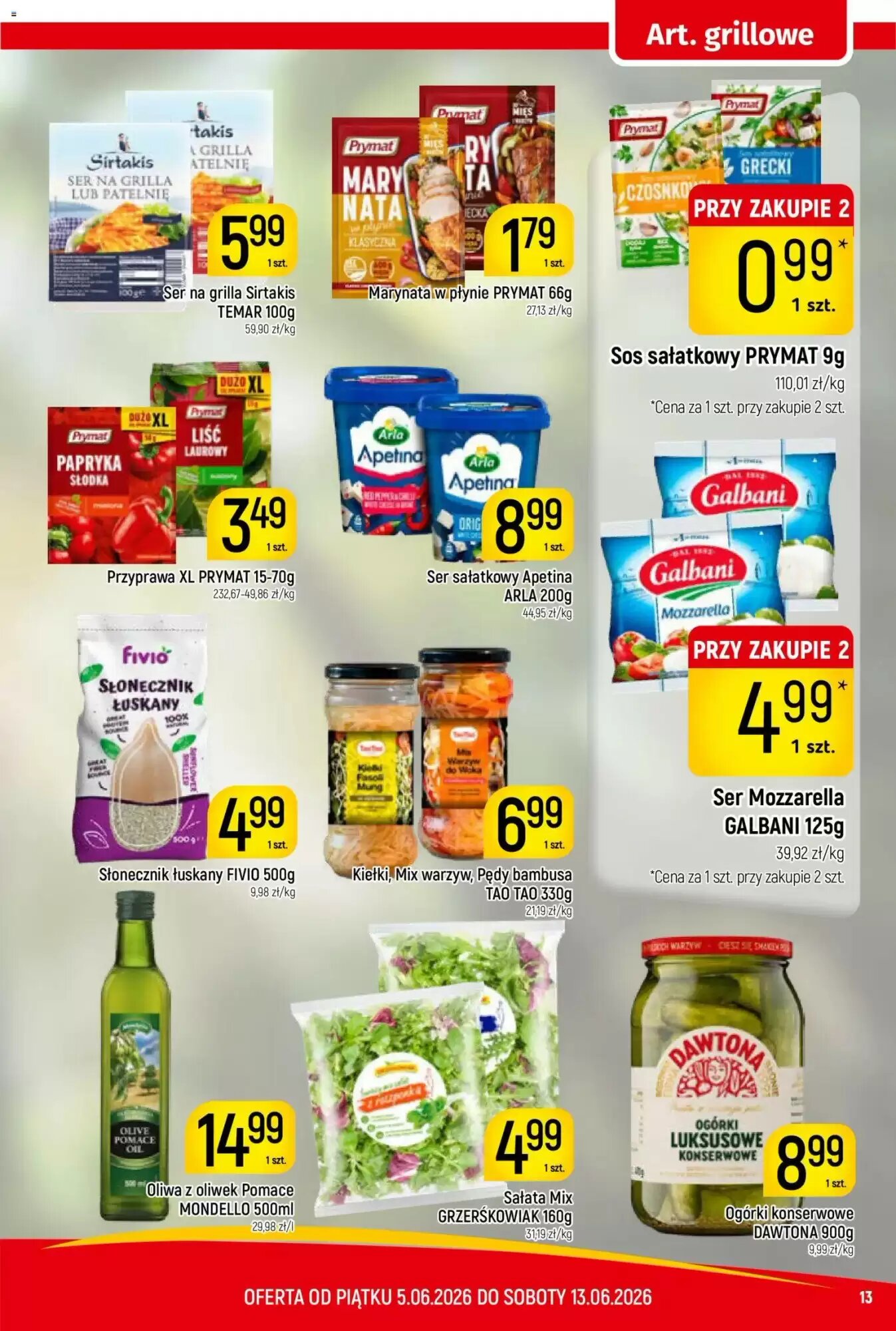 Gazetka promocyjna Delikatesy Piotruś Pan  ważna od 05.06.2026 - Strona 13.