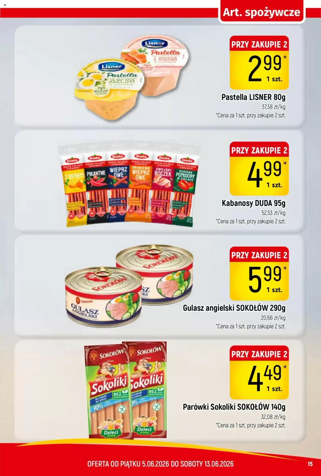 Gazetka promocyjna Delikatesy Piotruś Pan  ważna od 05.06.2026 - Strona 15.