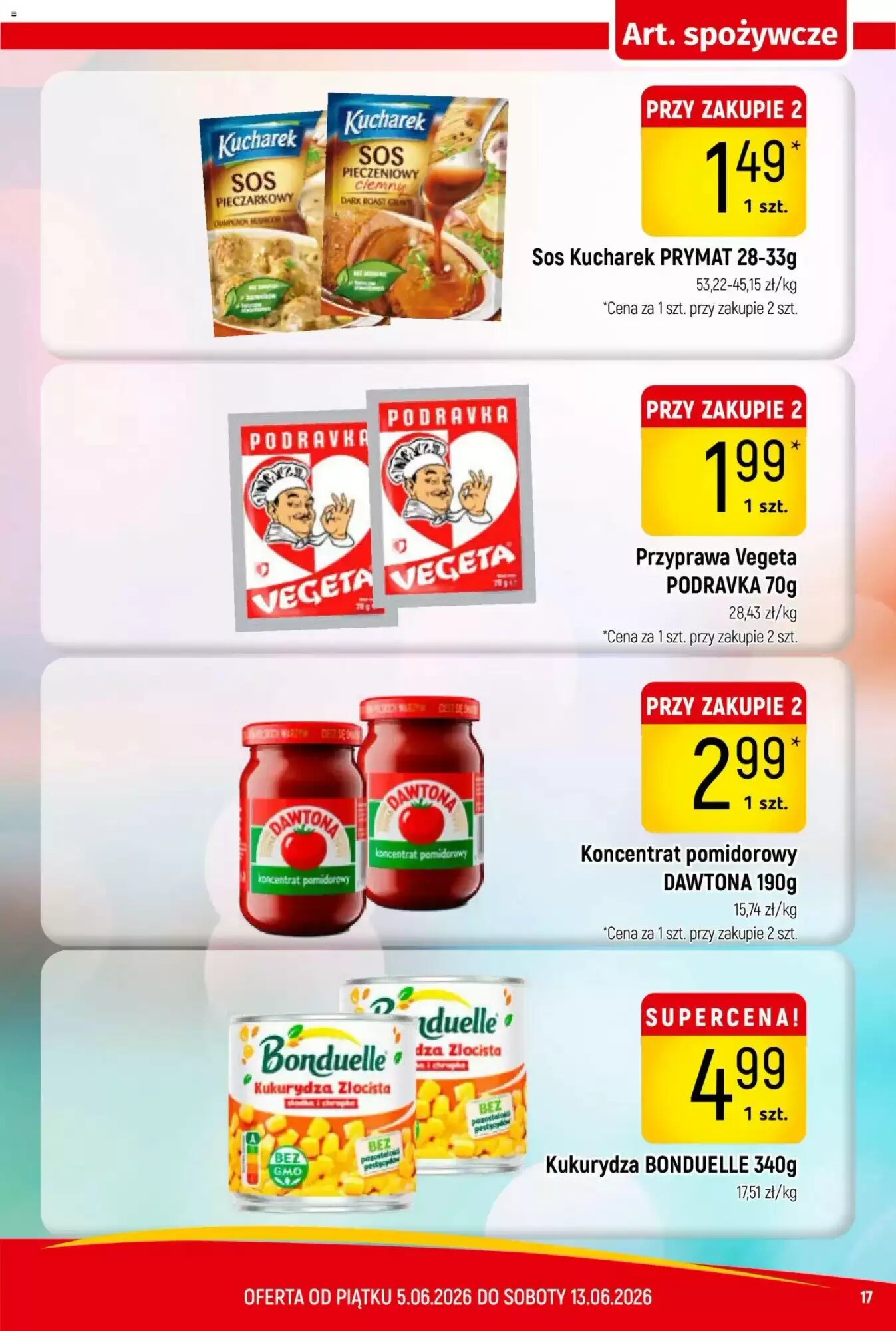 Gazetka promocyjna Delikatesy Piotruś Pan  ważna od 05.06.2026 - Strona 17.