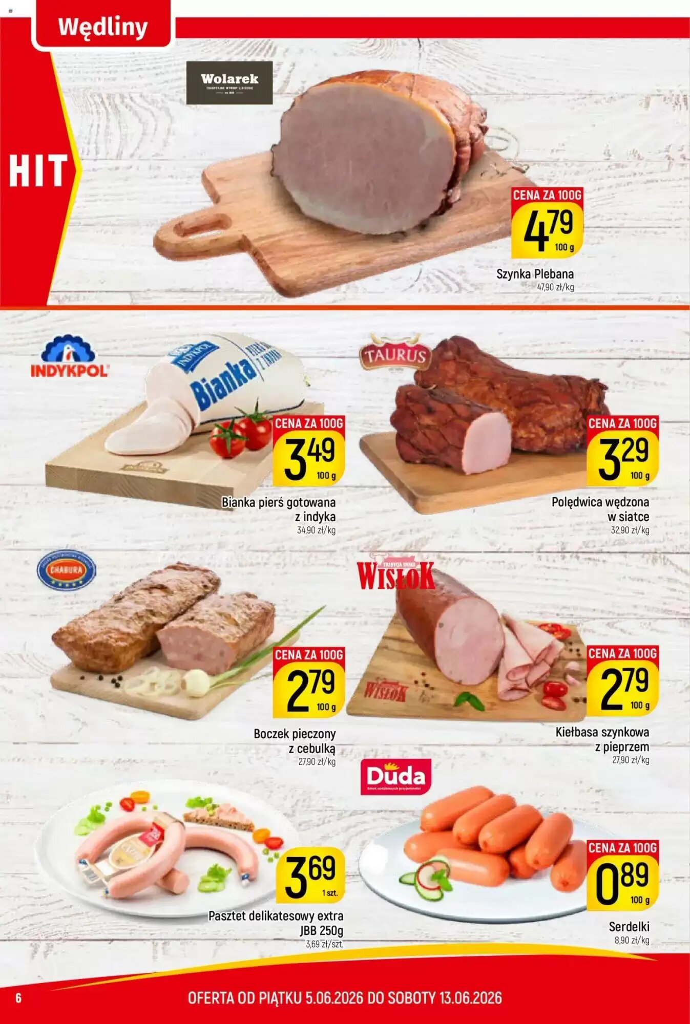 Gazetka promocyjna Delikatesy Piotruś Pan  ważna od 05.06.2026 - Strona 6.