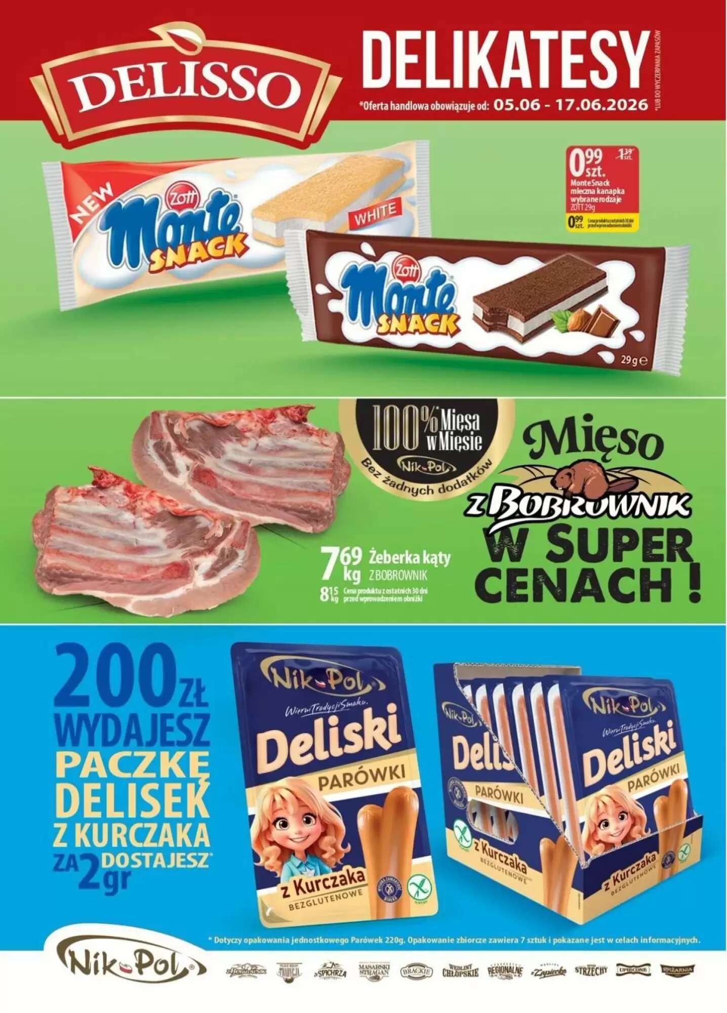 Gazetka promocyjna Delisso Delikatesy  ważna od 05.06.2026 - Strona 1.
