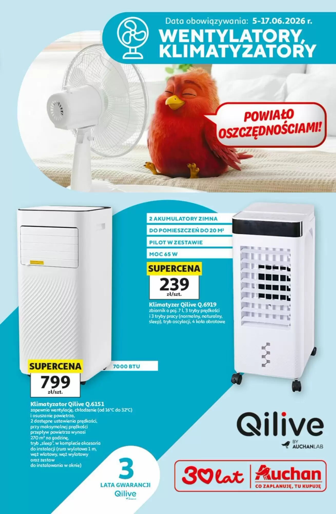 Gazetka promocyjna Auchan  ważna od 05.06.2026 - Strona 1.