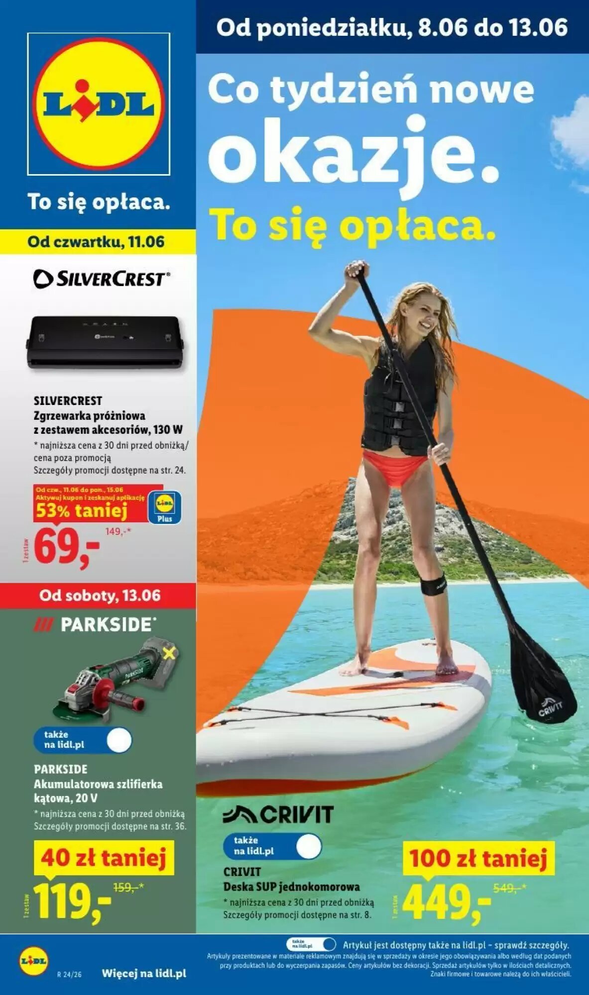 Gazetka promocyjna Lidl  ważna od 08.06.2026 - Strona 1.