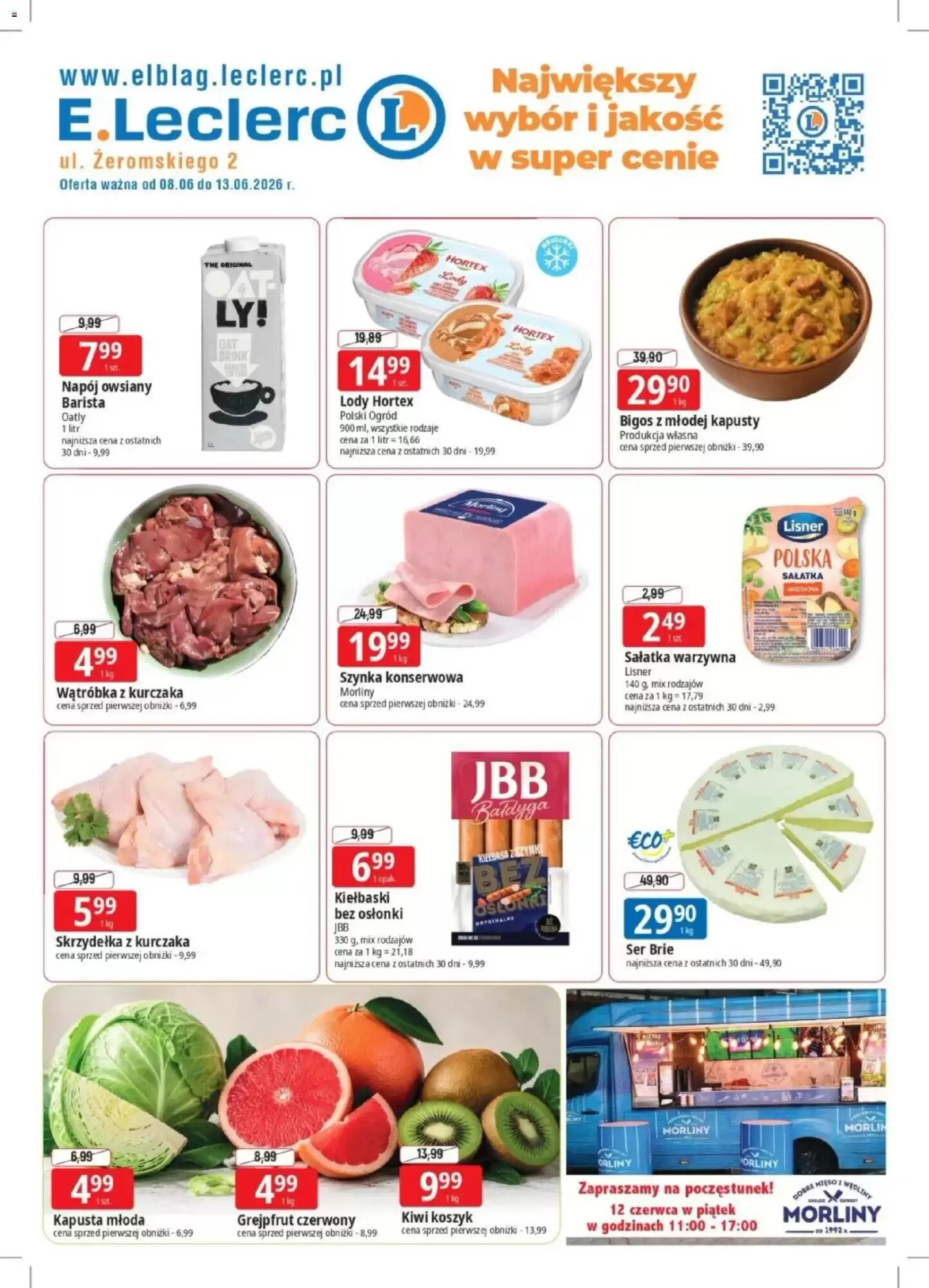 Gazetka promocyjna E.Leclerc  ważna od 08.06.2026 - Strona 1.