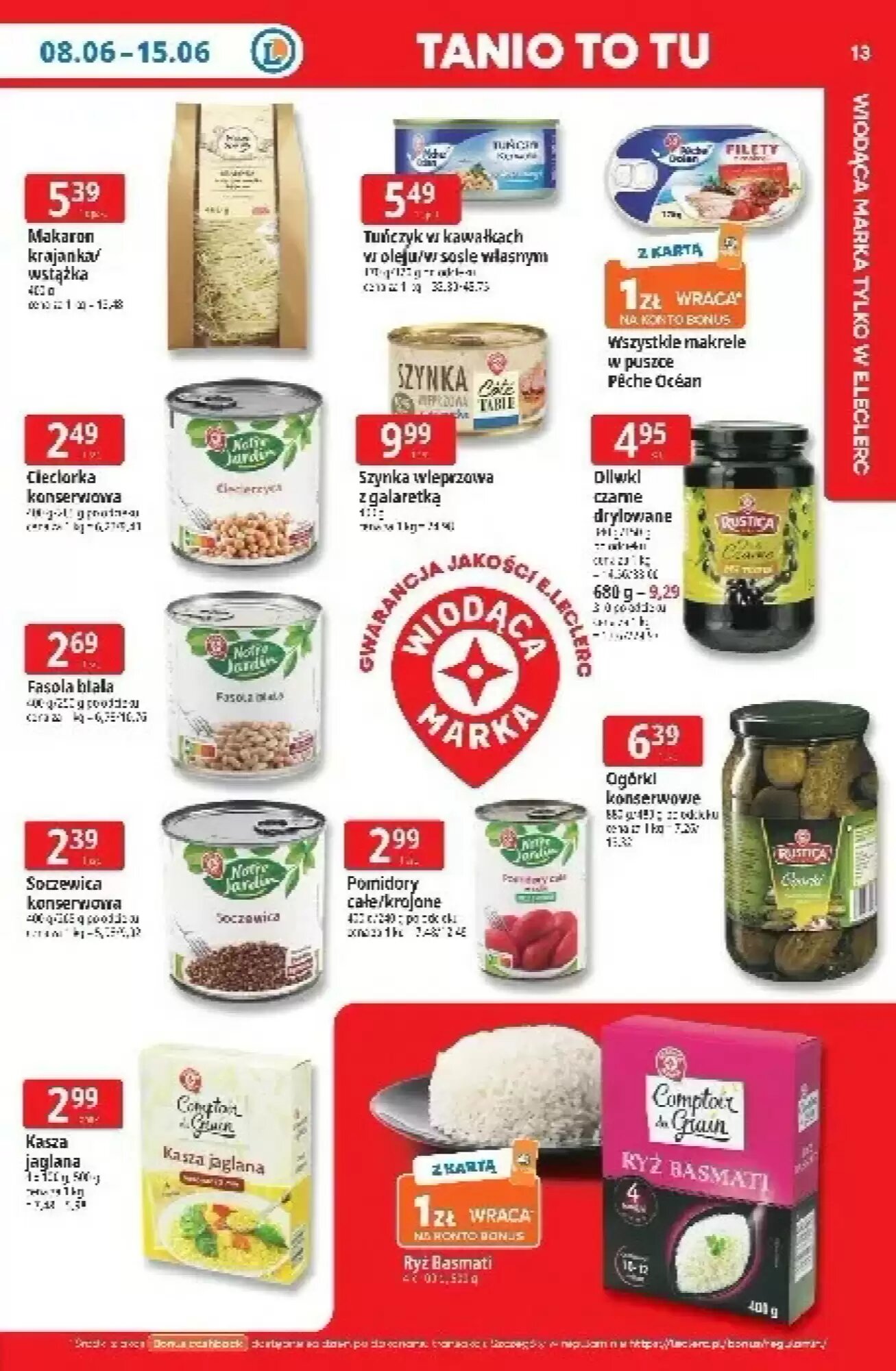 Gazetka promocyjna E.Leclerc  ważna od 08.06.2026 - Strona 13.