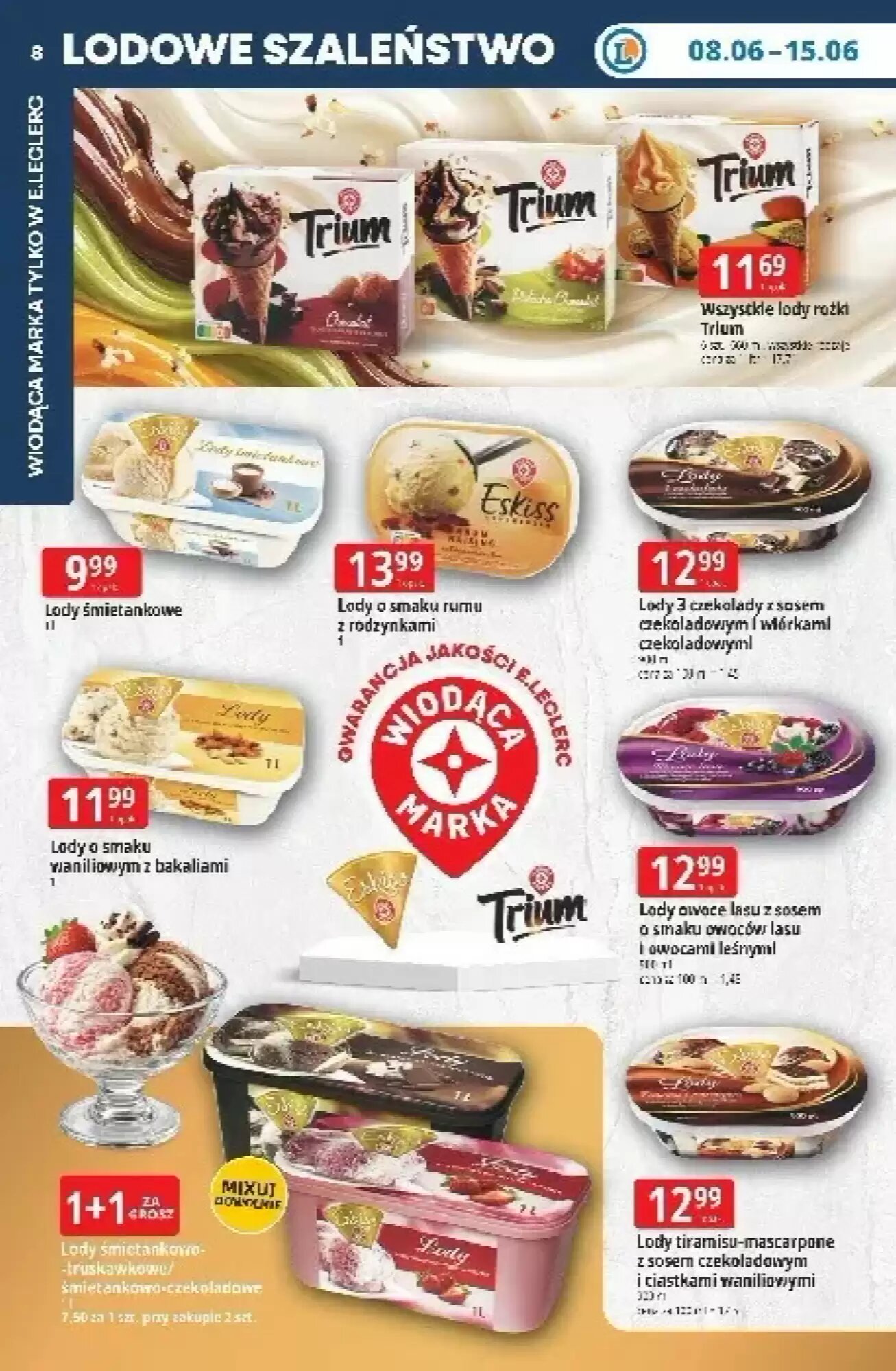 Gazetka promocyjna E.Leclerc  ważna od 08.06.2026 - Strona 8.