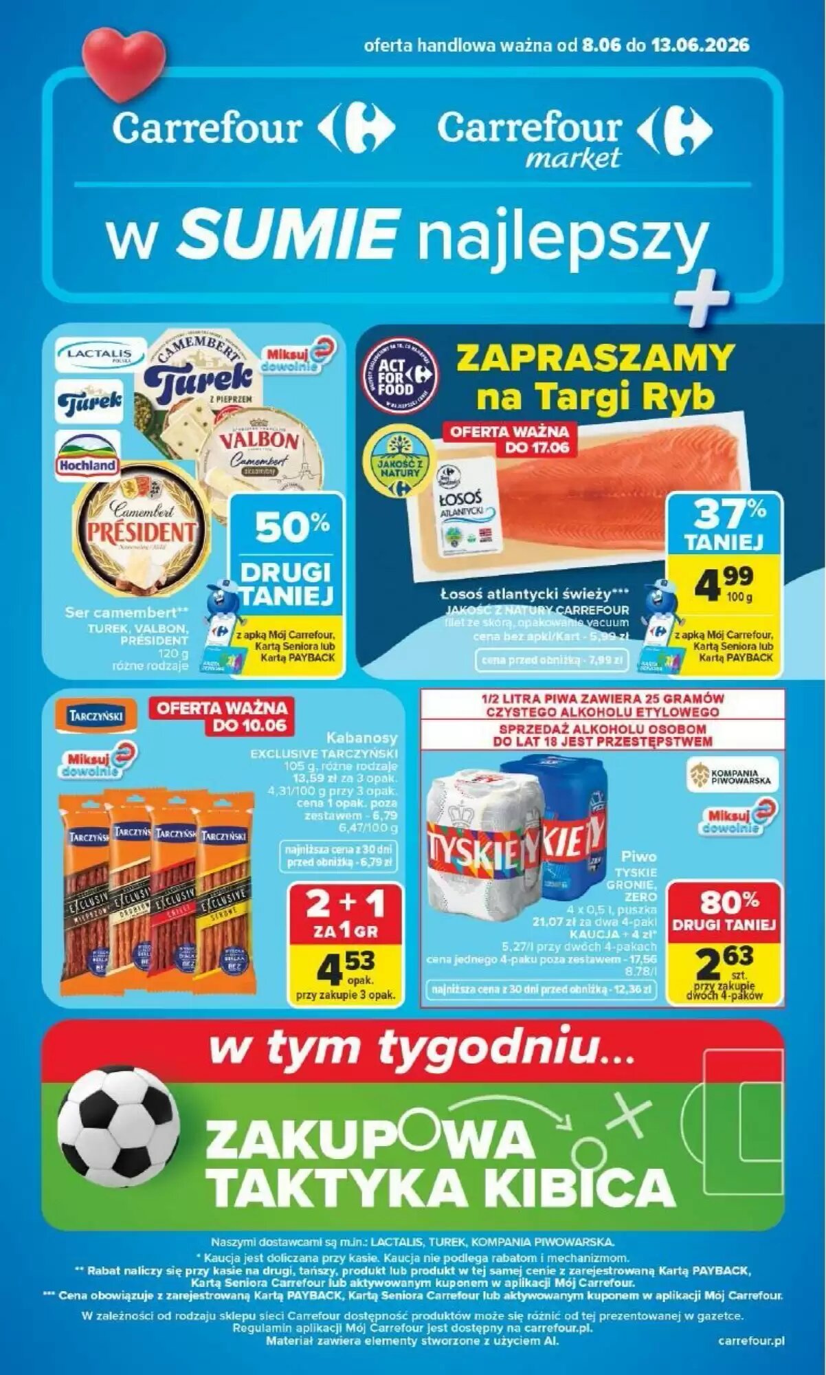 Gazetka promocyjna Carrefour Market  ważna od 08.06.2026 - Strona 1.