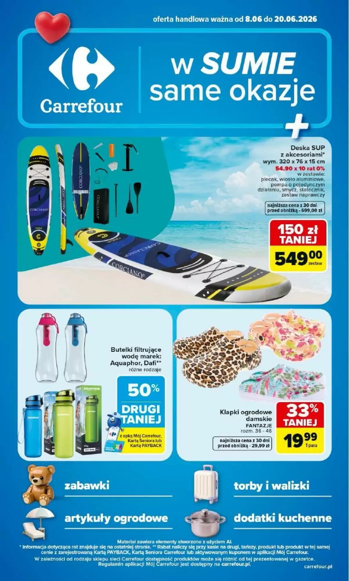 Gazetka promocyjna Carrefour  ważna od 08.06.2026 - Strona 1.