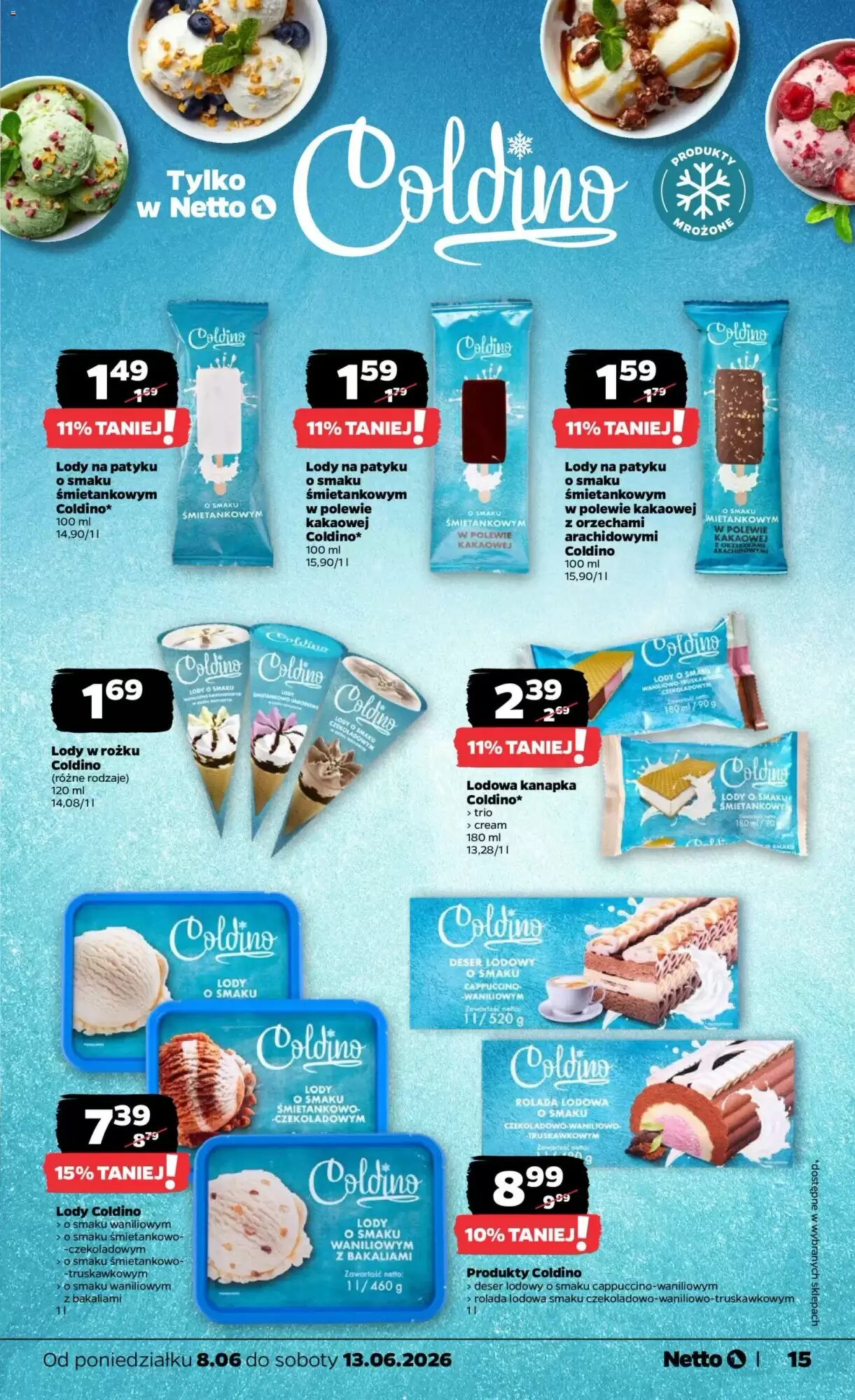 Gazetka promocyjna Netto  ważna od 08.06.2026 - Strona 15.