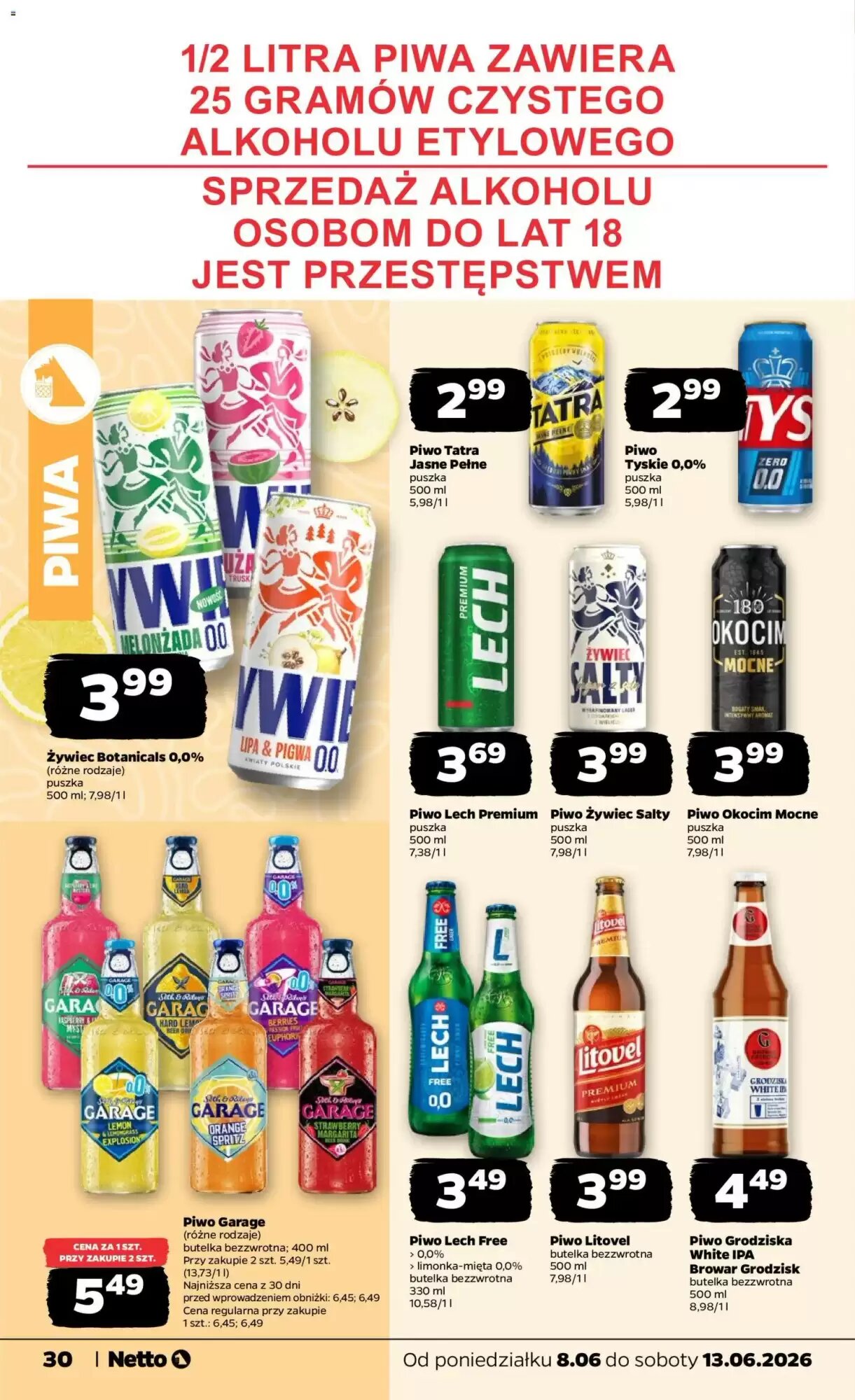 Gazetka promocyjna Netto  ważna od 08.06.2026 - Strona 30.