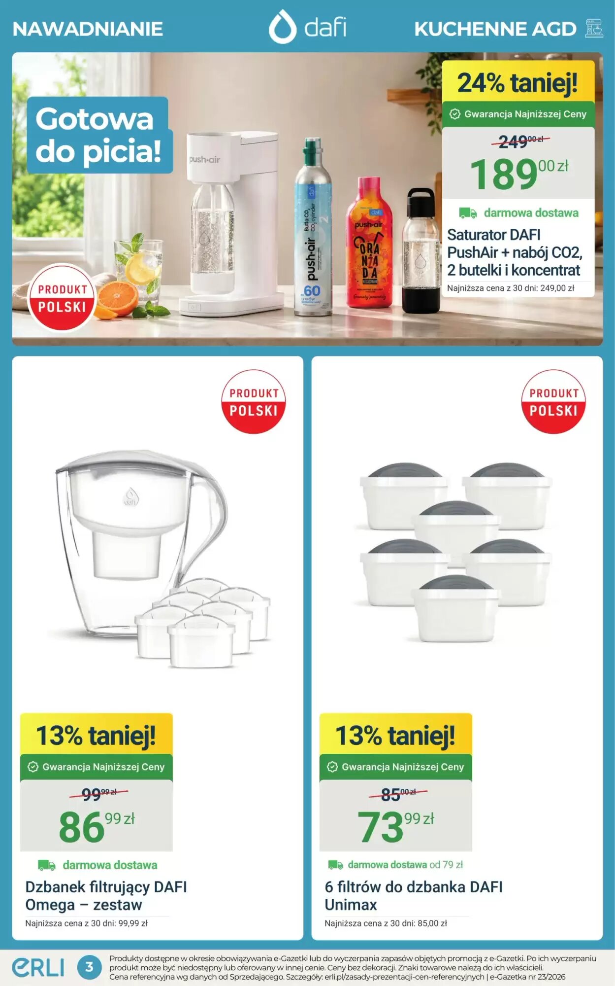 Gazetka promocyjna ERLI  ważna od 08.06.2026 - Strona 3.