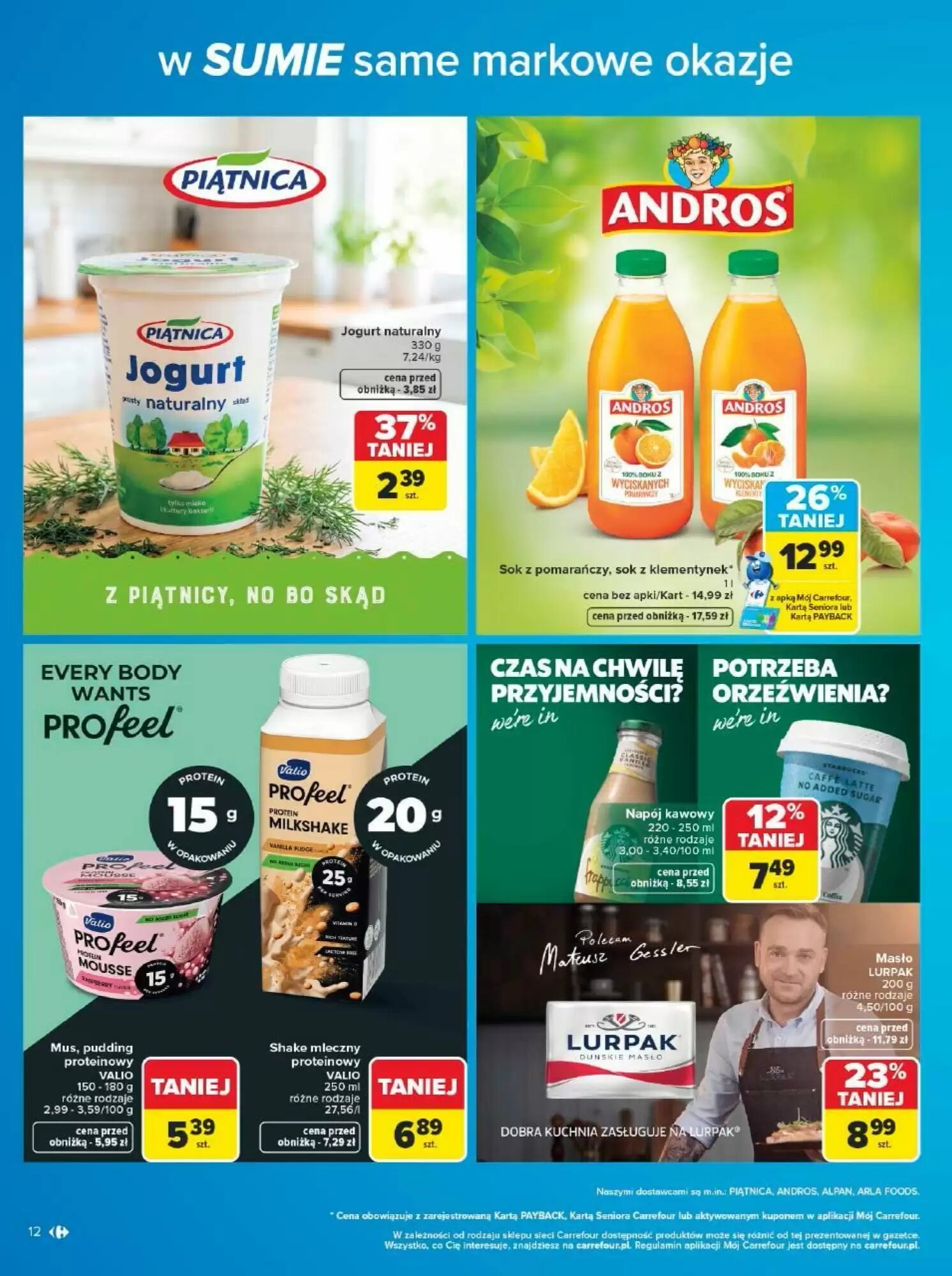 Gazetka promocyjna Carrefour  ważna od 08.06.2026 - Strona 12.