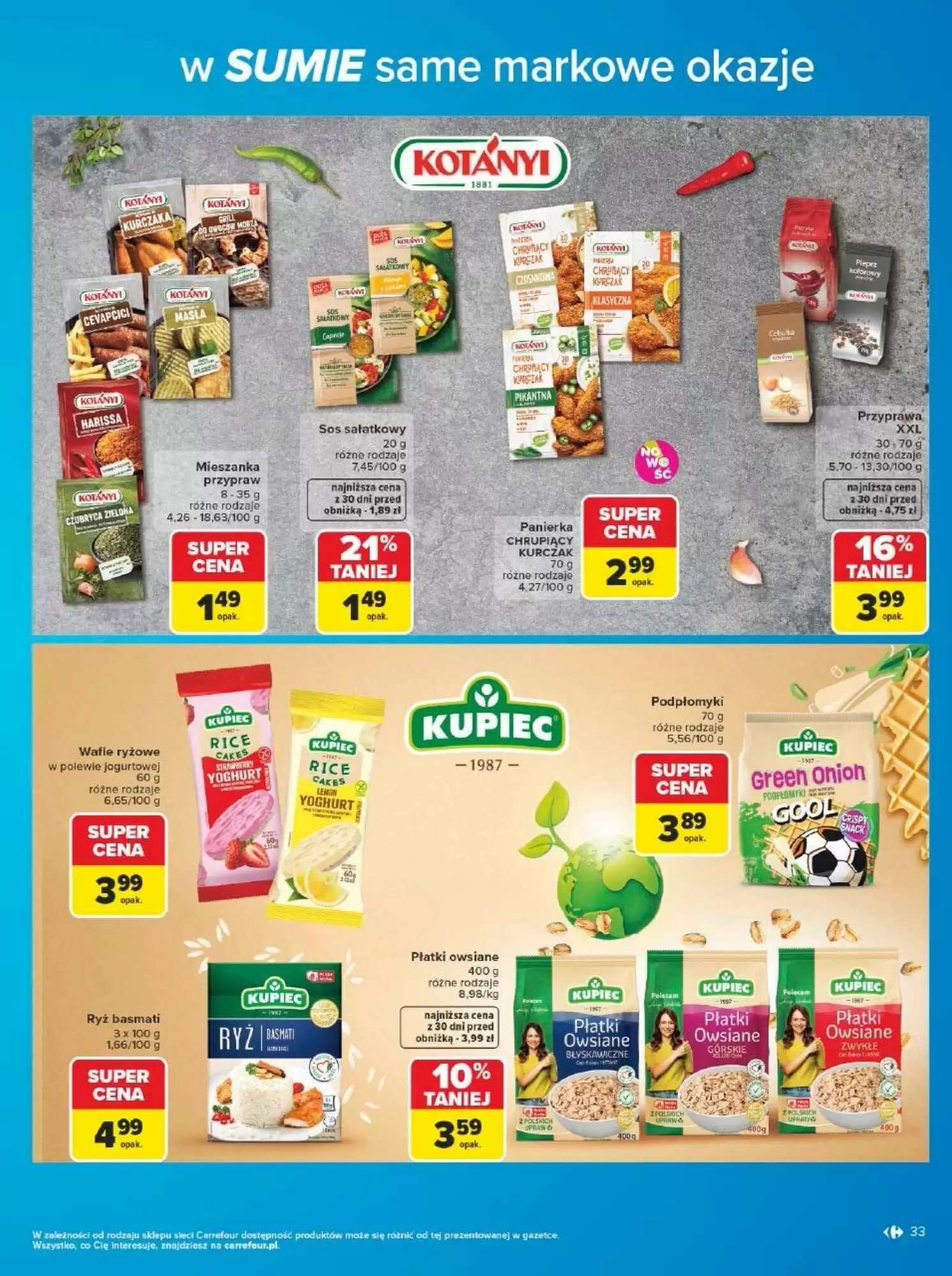 Gazetka promocyjna Carrefour  ważna od 08.06.2026 - Strona 33.