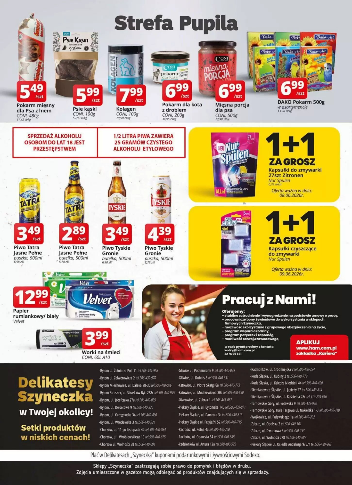 Gazetka promocyjna Szyneczka  ważna od 08.06.2026 - Strona 4.