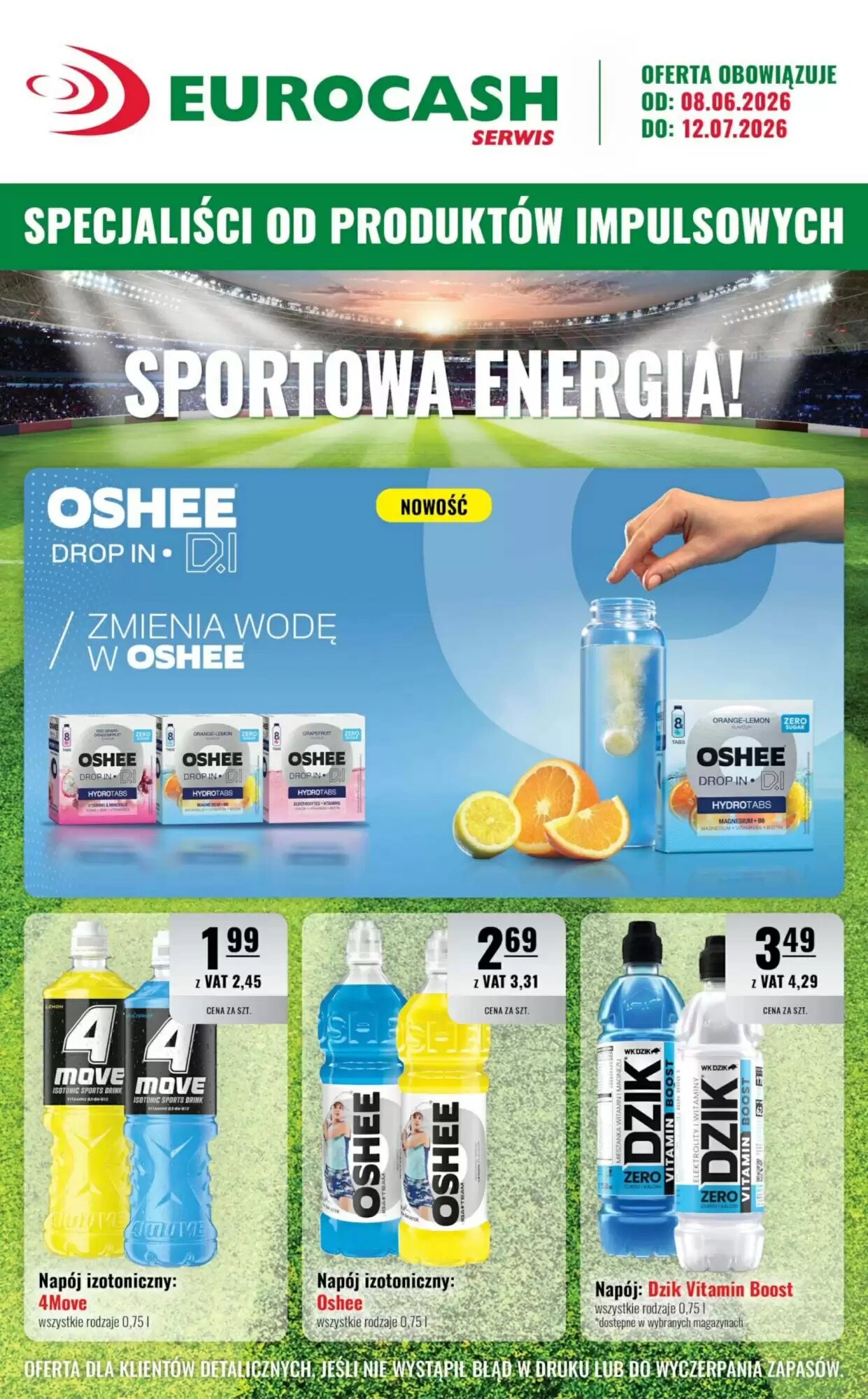 Gazetka promocyjna Eurocash  ważna od 08.06.2026 - Strona 1.