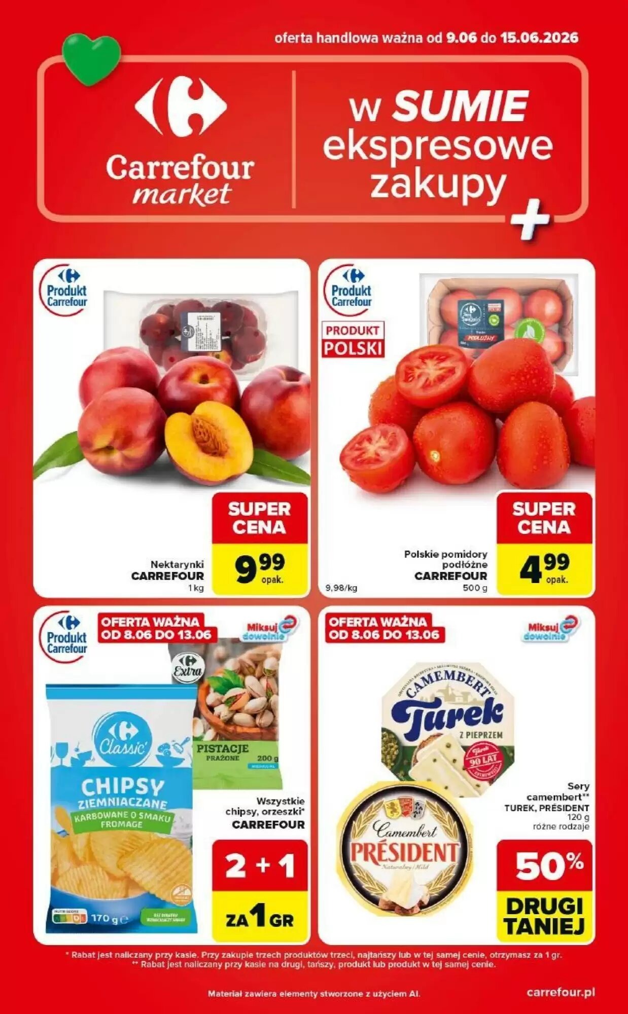 Gazetka promocyjna Carrefour Market  ważna od 09.06.2026 - Strona 1.