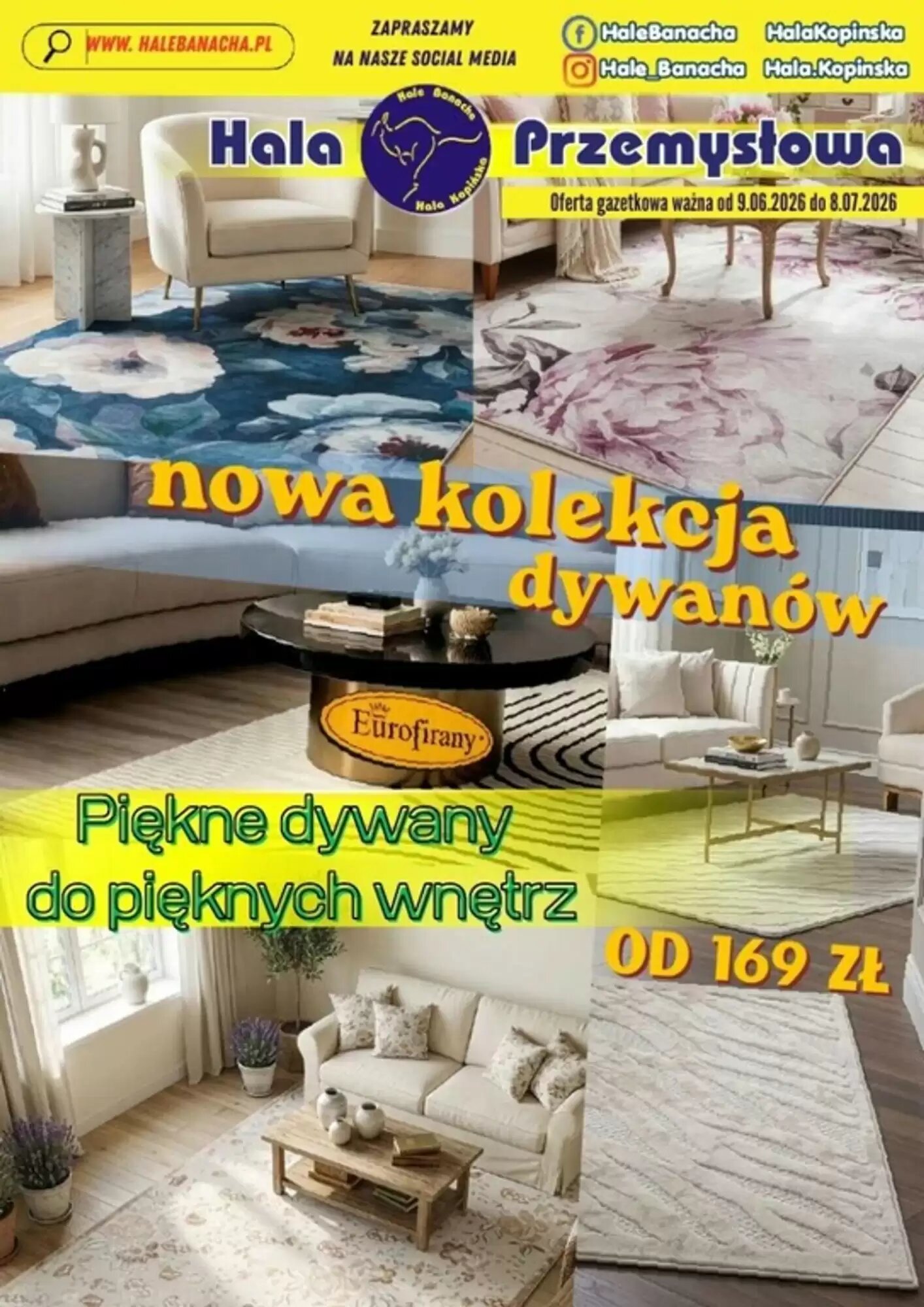 Gazetka promocyjna Hale Banacha  ważna od 09.06.2026 - Strona 1.