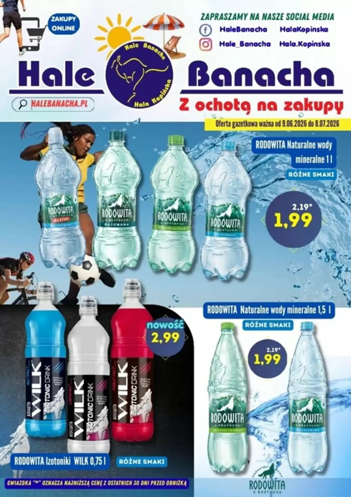 Gazetka promocyjna Hale Banacha  ważna od 09.06.2026 - Strona 1.