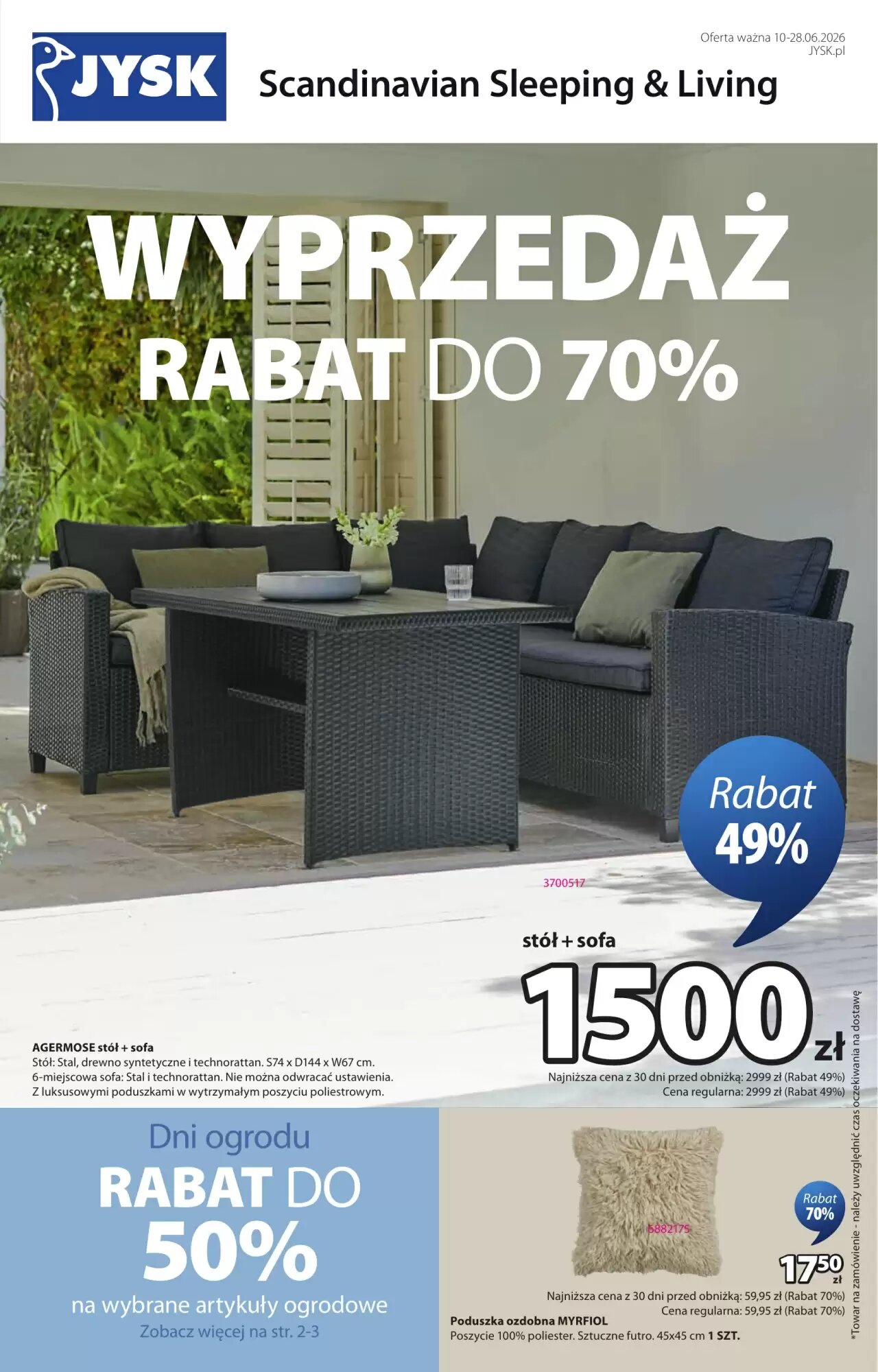 Gazetka promocyjna JYSK  ważna od 10.06.2026 - Strona 1.