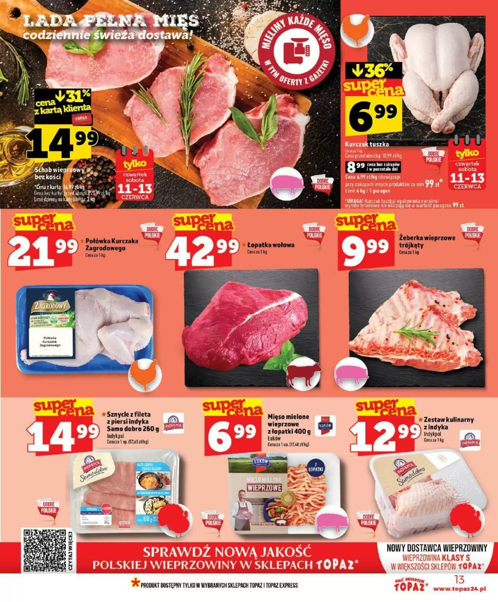 Gazetka promocyjna Topaz  ważna od 11.06.2026 - Strona 13.