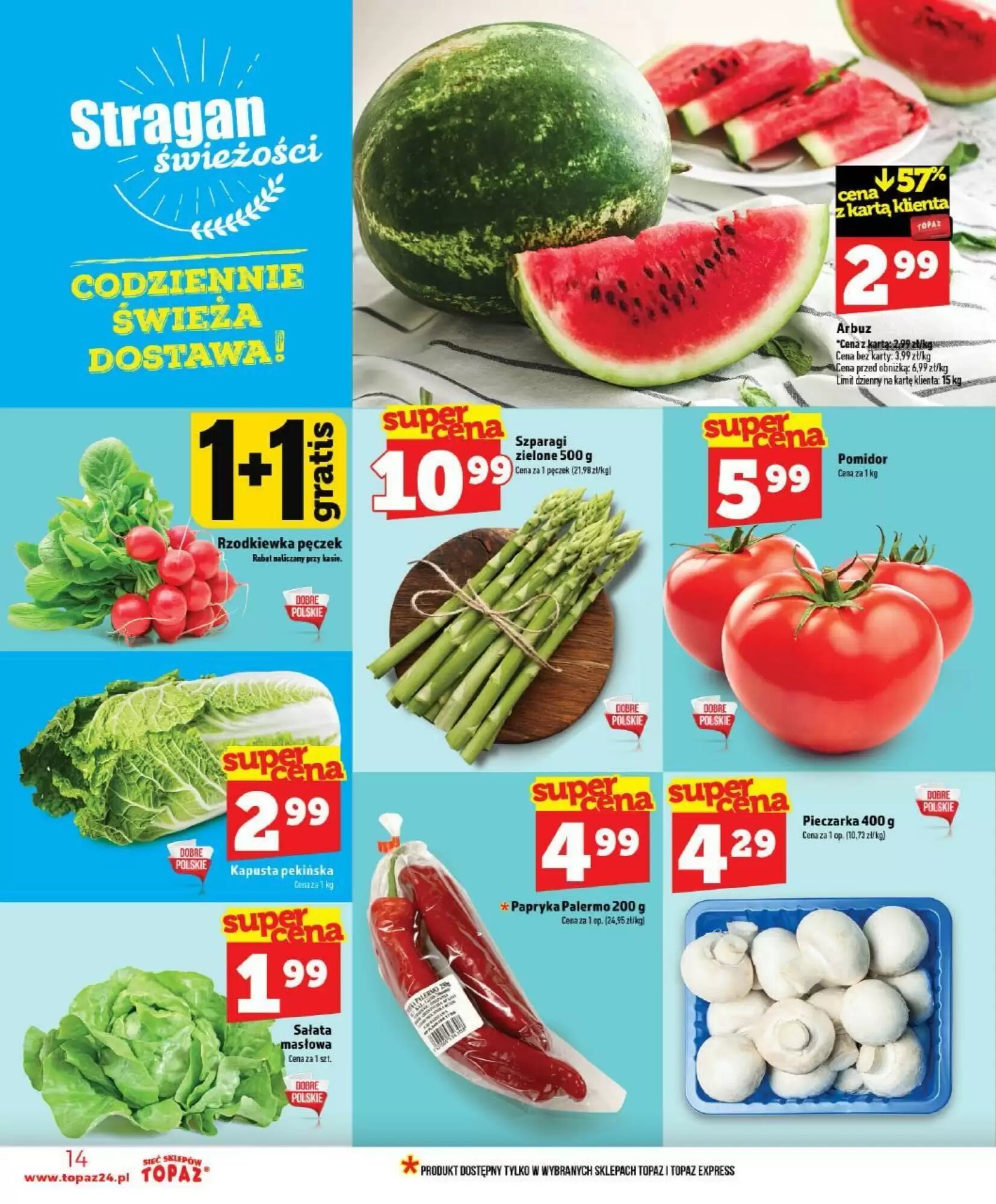 Gazetka promocyjna Topaz  ważna od 11.06.2026 - Strona 14.