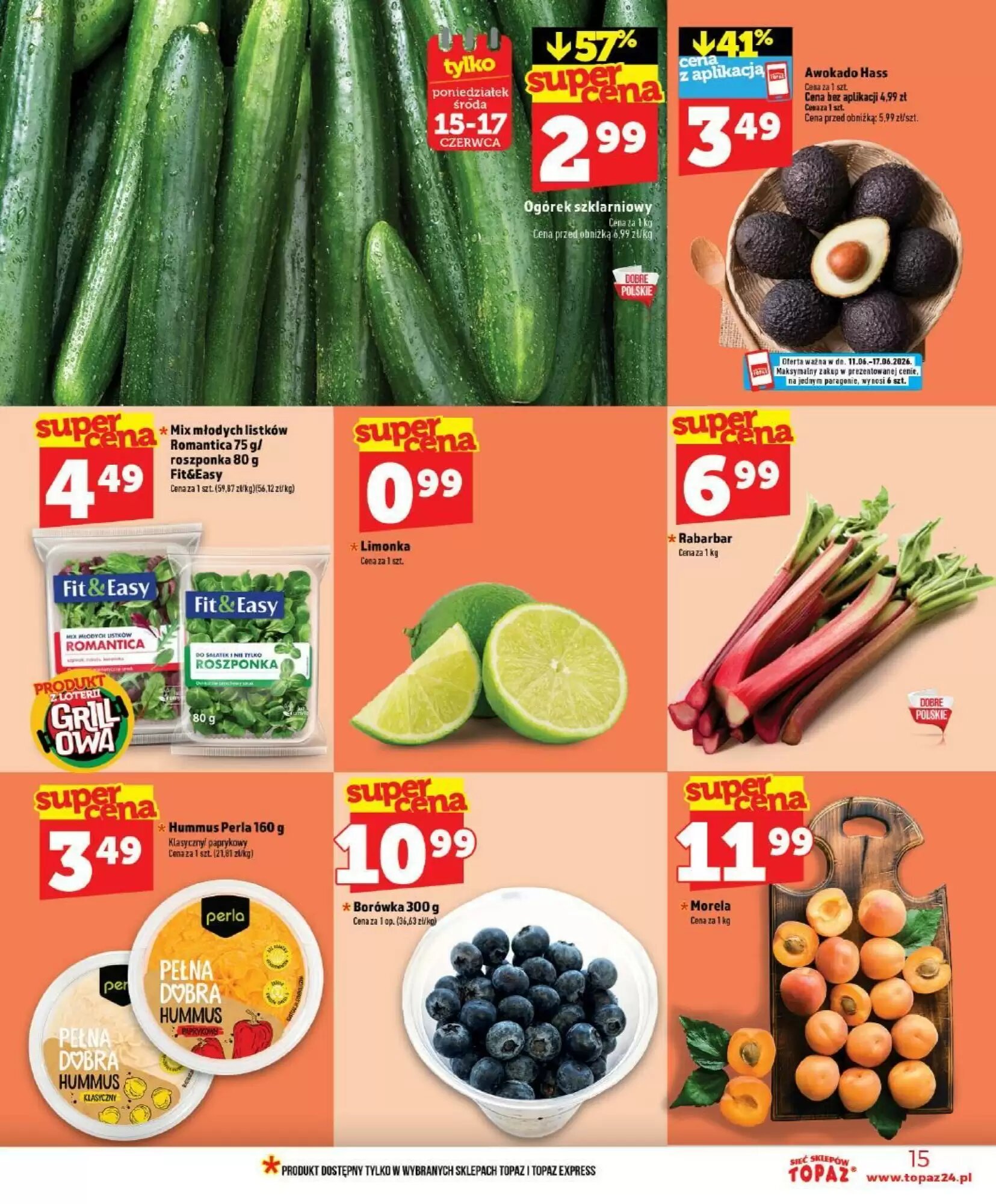 Gazetka promocyjna Topaz  ważna od 11.06.2026 - Strona 15.