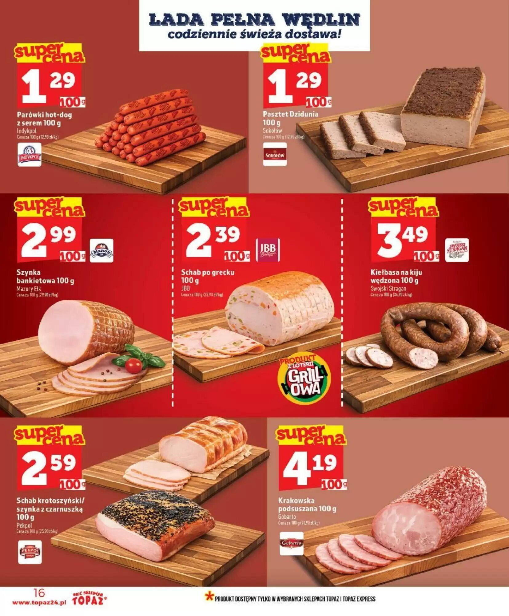 Gazetka promocyjna Topaz  ważna od 11.06.2026 - Strona 16.