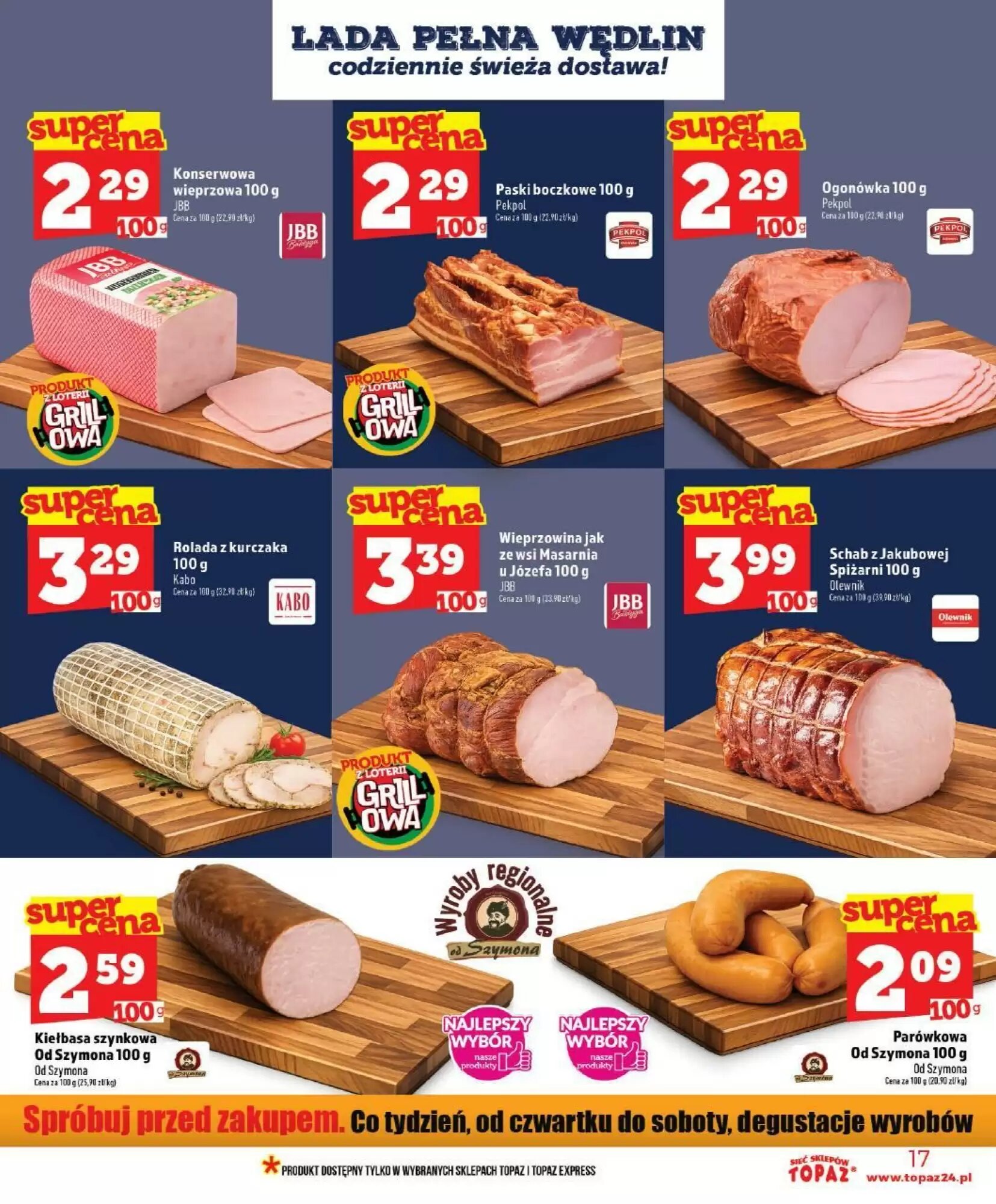 Gazetka promocyjna Topaz  ważna od 11.06.2026 - Strona 17.