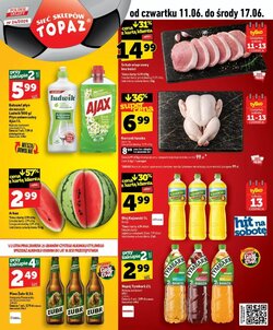 Gazetka promocyjna Topaz ważna od 11.06.2026
