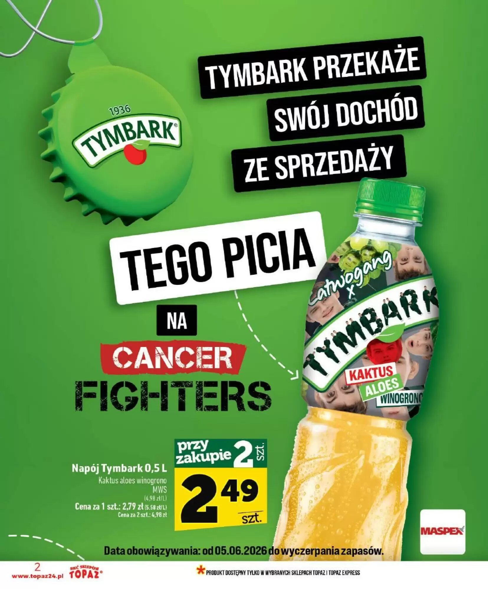 Gazetka promocyjna Topaz  ważna od 11.06.2026 - Strona 2.