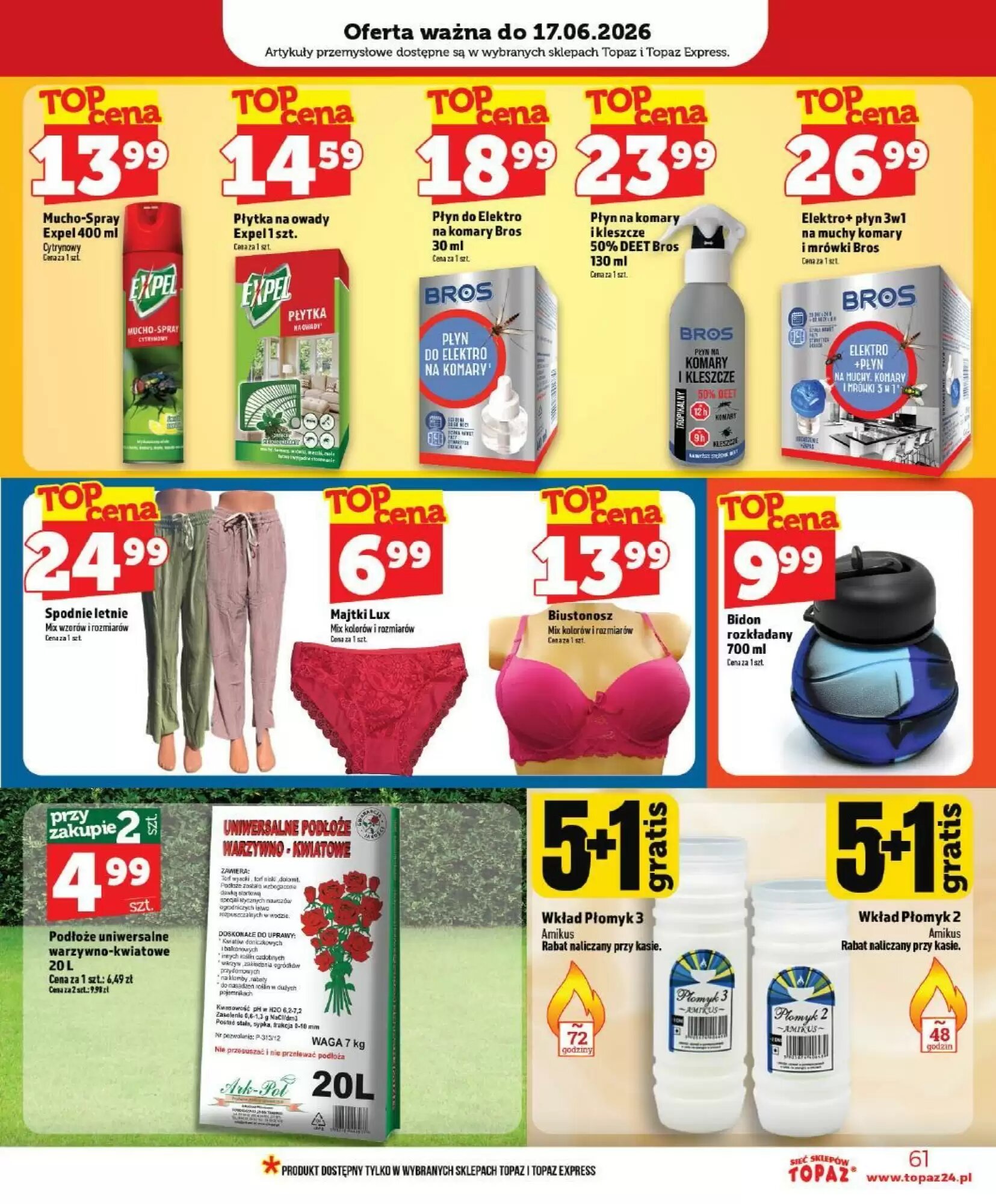 Gazetka promocyjna Topaz  ważna od 11.06.2026 - Strona 61.