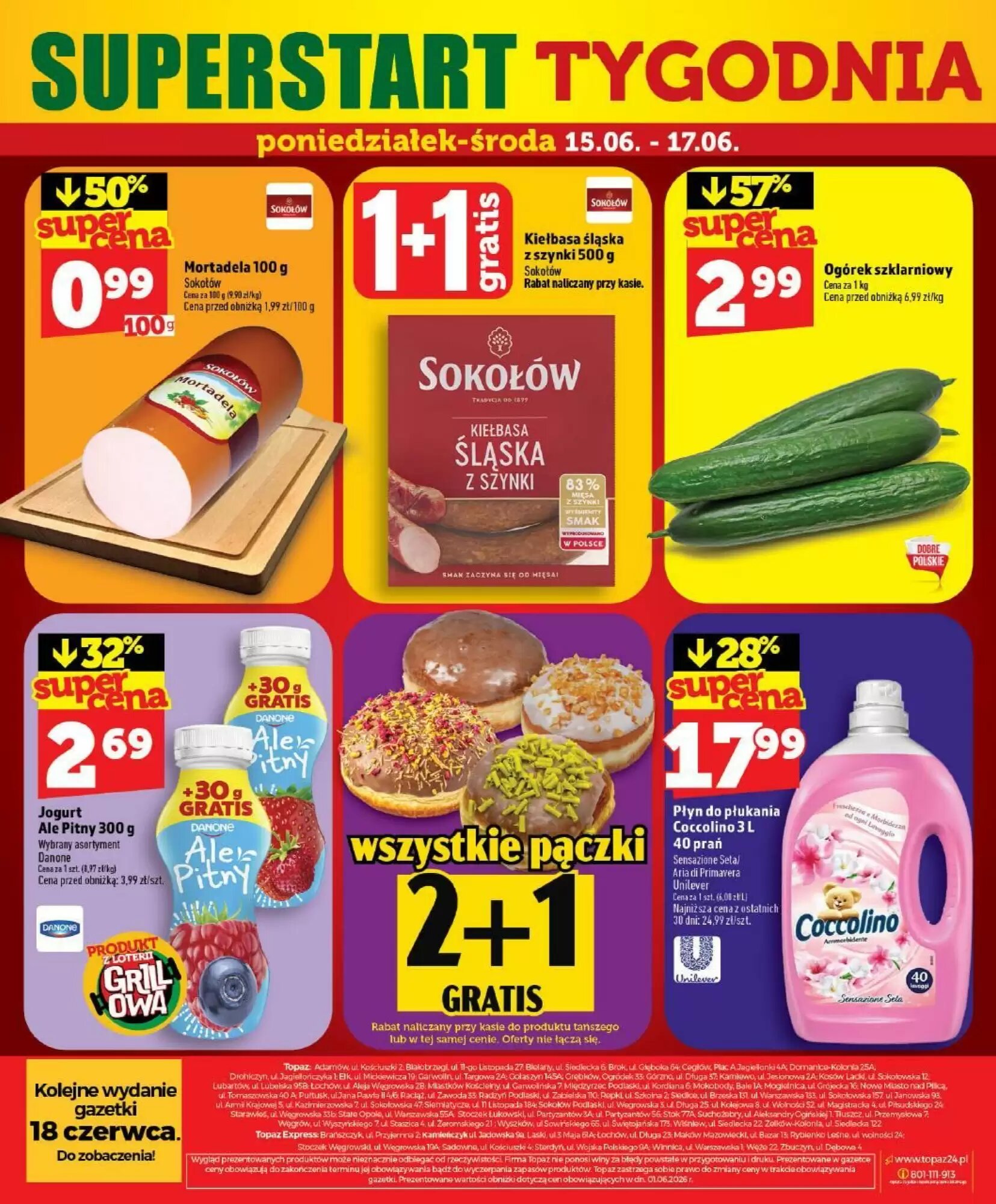 Gazetka promocyjna Topaz  ważna od 11.06.2026 - Strona 62.